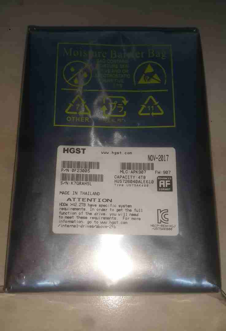 هاردسكات جديدة 4 و 6تيرا                                            


	 				لا تنسَ أنك شاهدت هذا الإعلان في عنكبوت            
	 				
                            New
HGST 4TB : 75JD
HGST 6TB :...