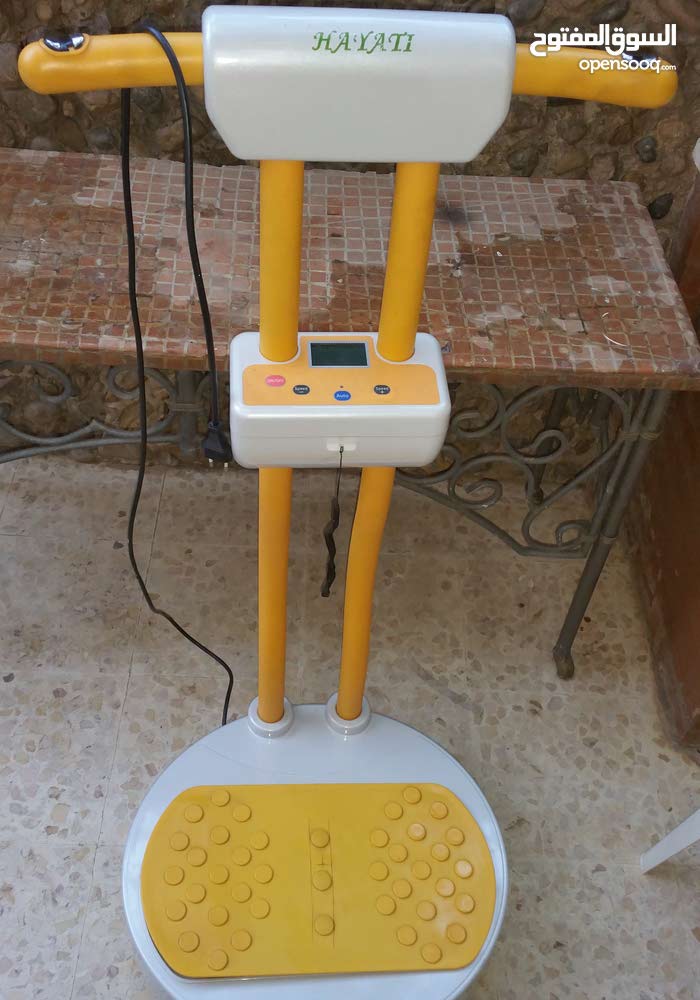 جهاز رياضي لتكسير الدهون شبه جديد عن طريق اهتزاز كل الجسم
لا تنسَ أنك شاهدت هذا الإعلان في عنكبوت...