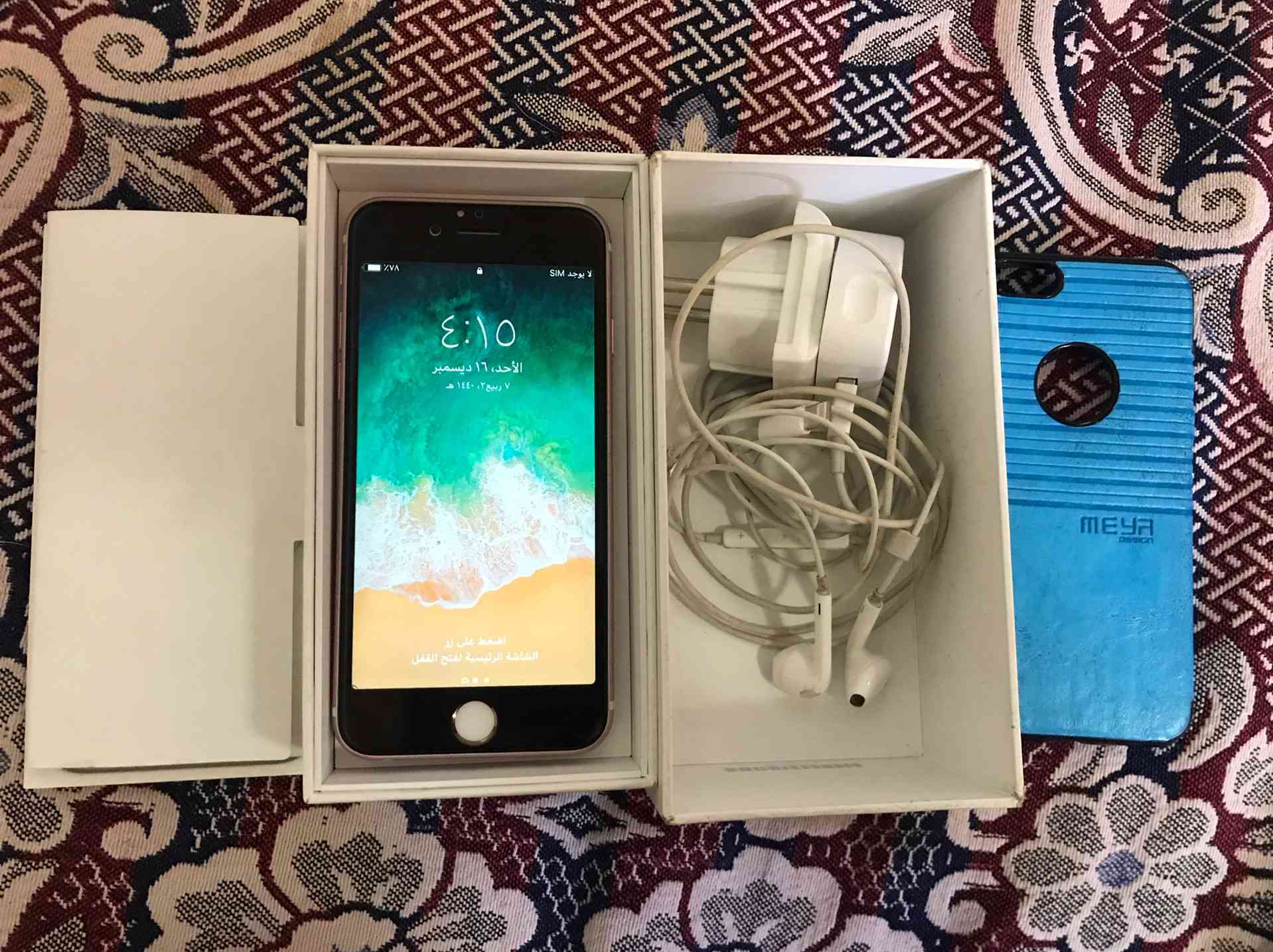 iphone 6s 64g rose gold                                            


	 				لا تنسَ أنك شاهدت هذا الإعلان في عنكبوت            
	 				
                                الجهاز حالته ممتازه معاه جميع...