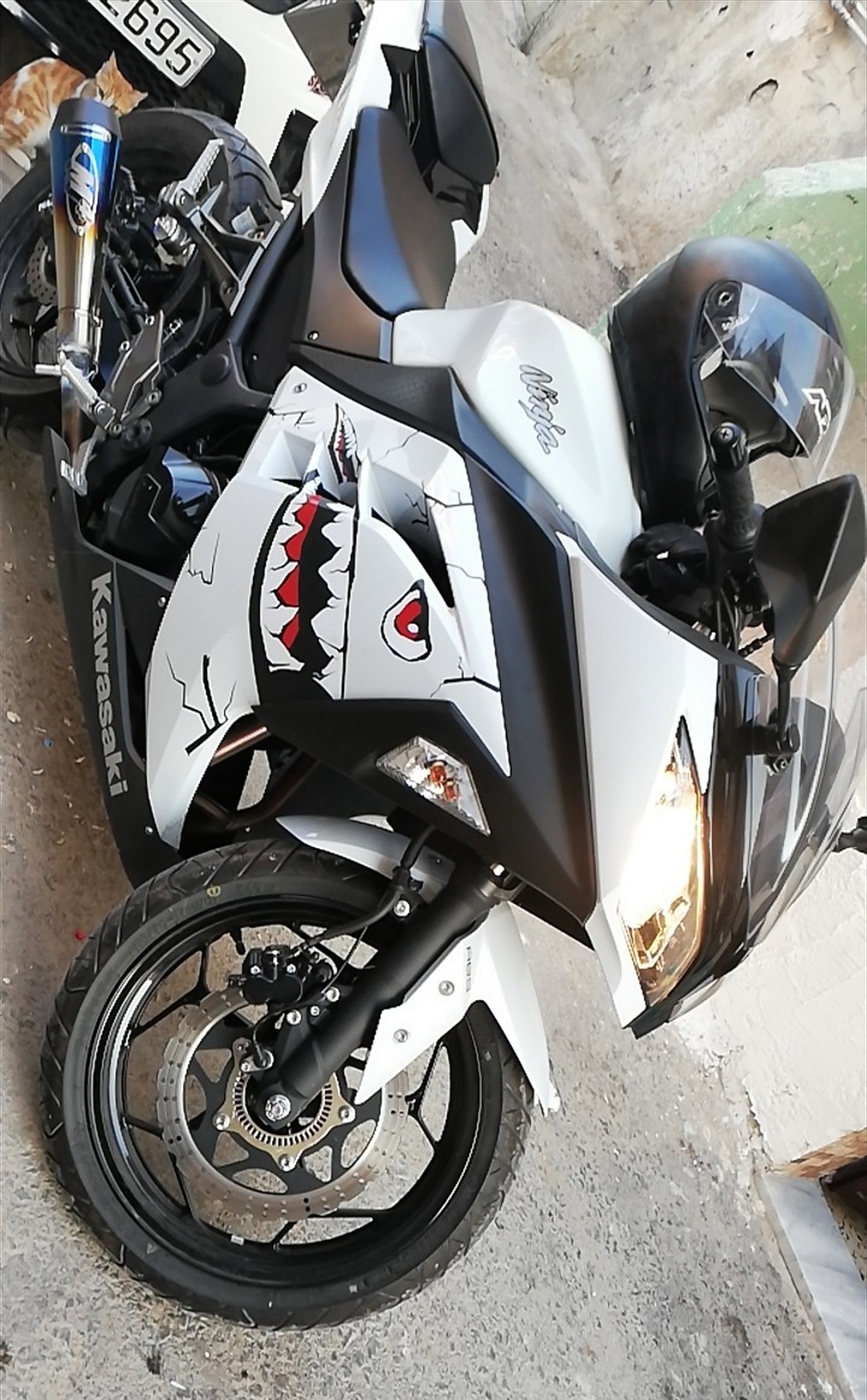 kawasaki ninja 300 2017
لا تنسَ أنك شاهدت هذا الإعلان في عنكبوت
- نينجا 300
- لون ابيض لؤلؤي...