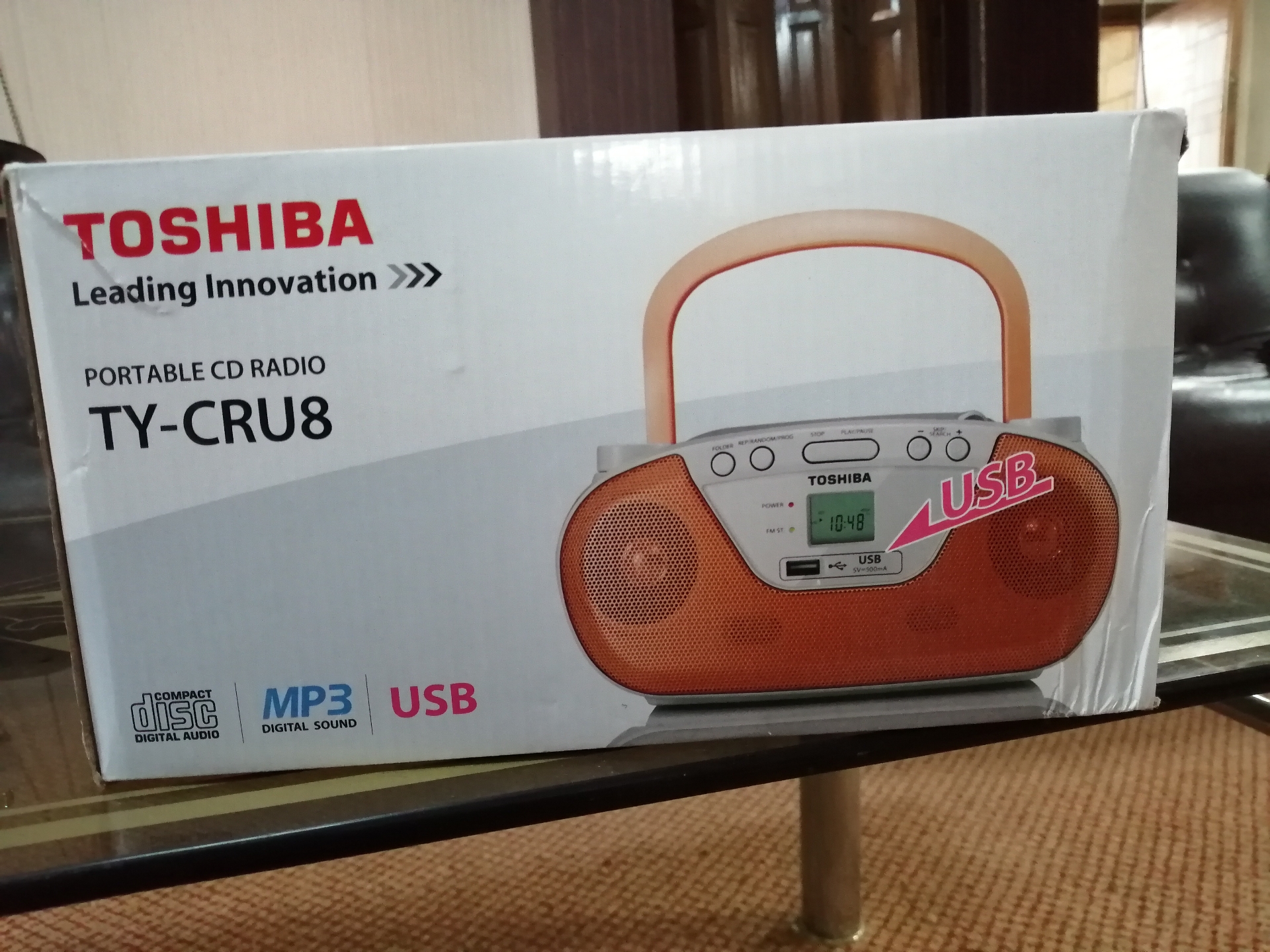 مسجل توشيبا toshipa الاصلي usb و cd
لا تنسَ أنك شاهدت هذا الإعلان في عنكبوت
مسجل توشيبا الاصل...