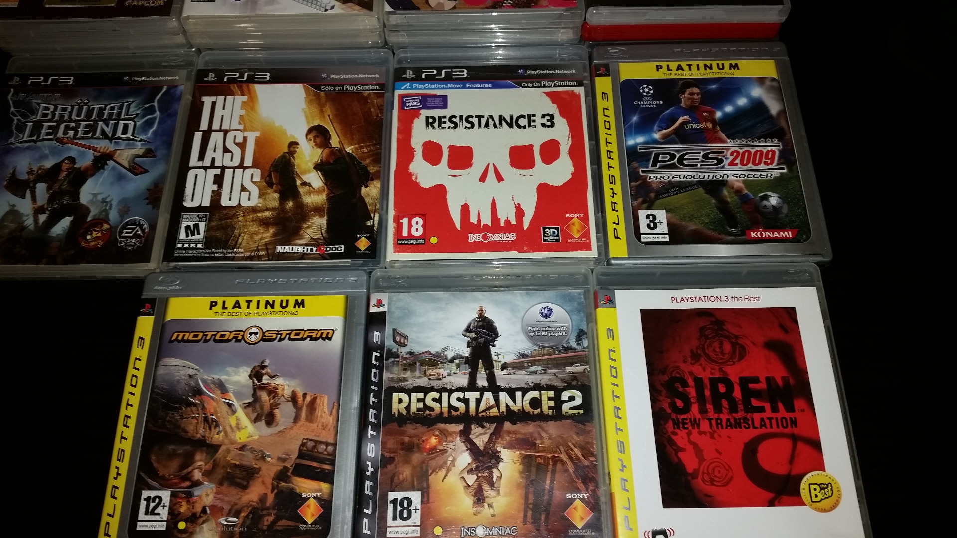 18 لعبة سوني بلاي ستيشن PS3 (نظيفة)
لا تنسَ أنك شاهدت هذا الإعلان في عنكبوت
بسم الله
لدي 18...