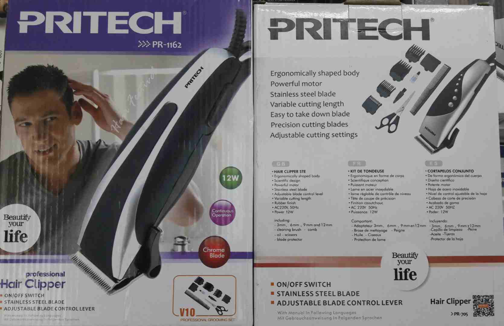 ماكنه حلاقه الراس واللحيه بريتش PRITECH
لا تنسَ أنك شاهدت هذا الإعلان في عنكبوت
ماكنه حلاقه الراس...