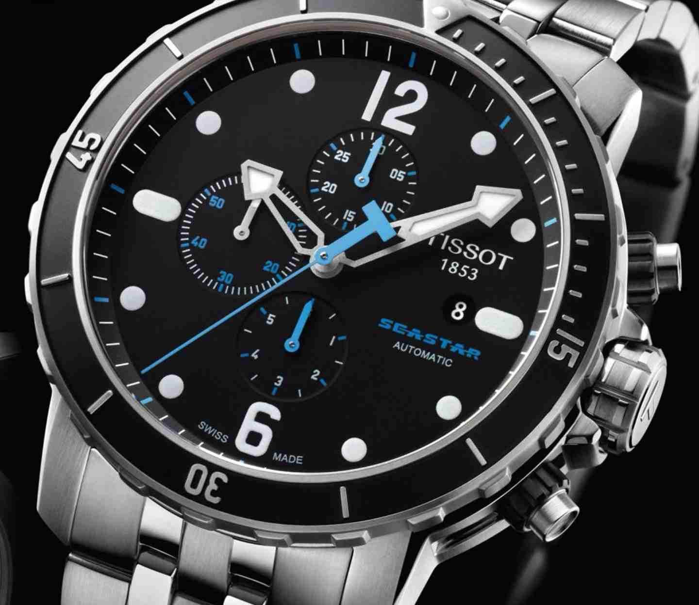تيسو Tissot Seastar 1000 automatic Chronograph
لا تنسَ أنك شاهدت هذا الإعلان في عنكبوت
الساعه بجل...