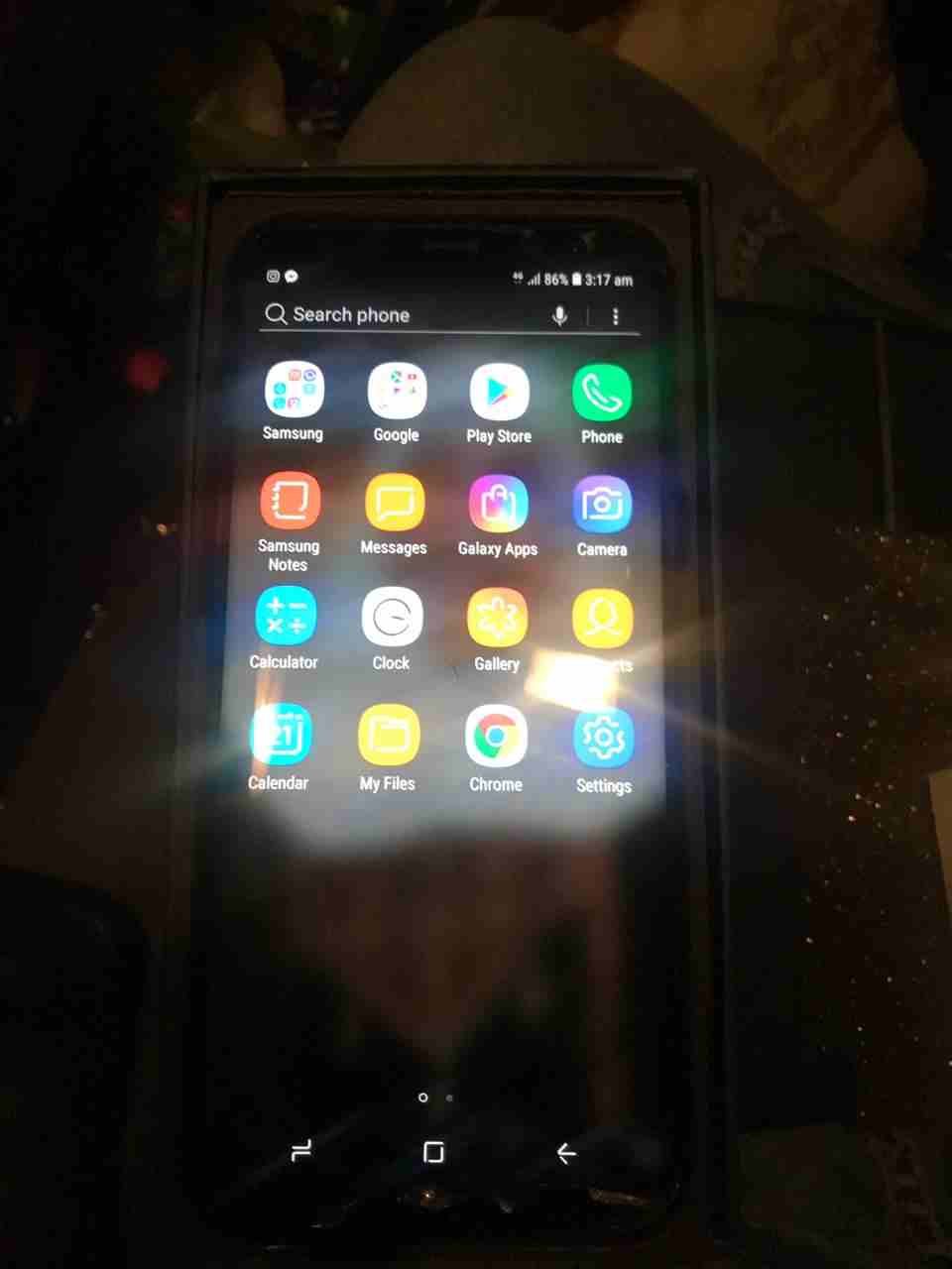 Smasnug s8 plus black
لا تنسَ أنك شاهدت هذا الإعلان في عنكبوت
جلاكسي s8 plus استعمال خفيف مافيه خ...