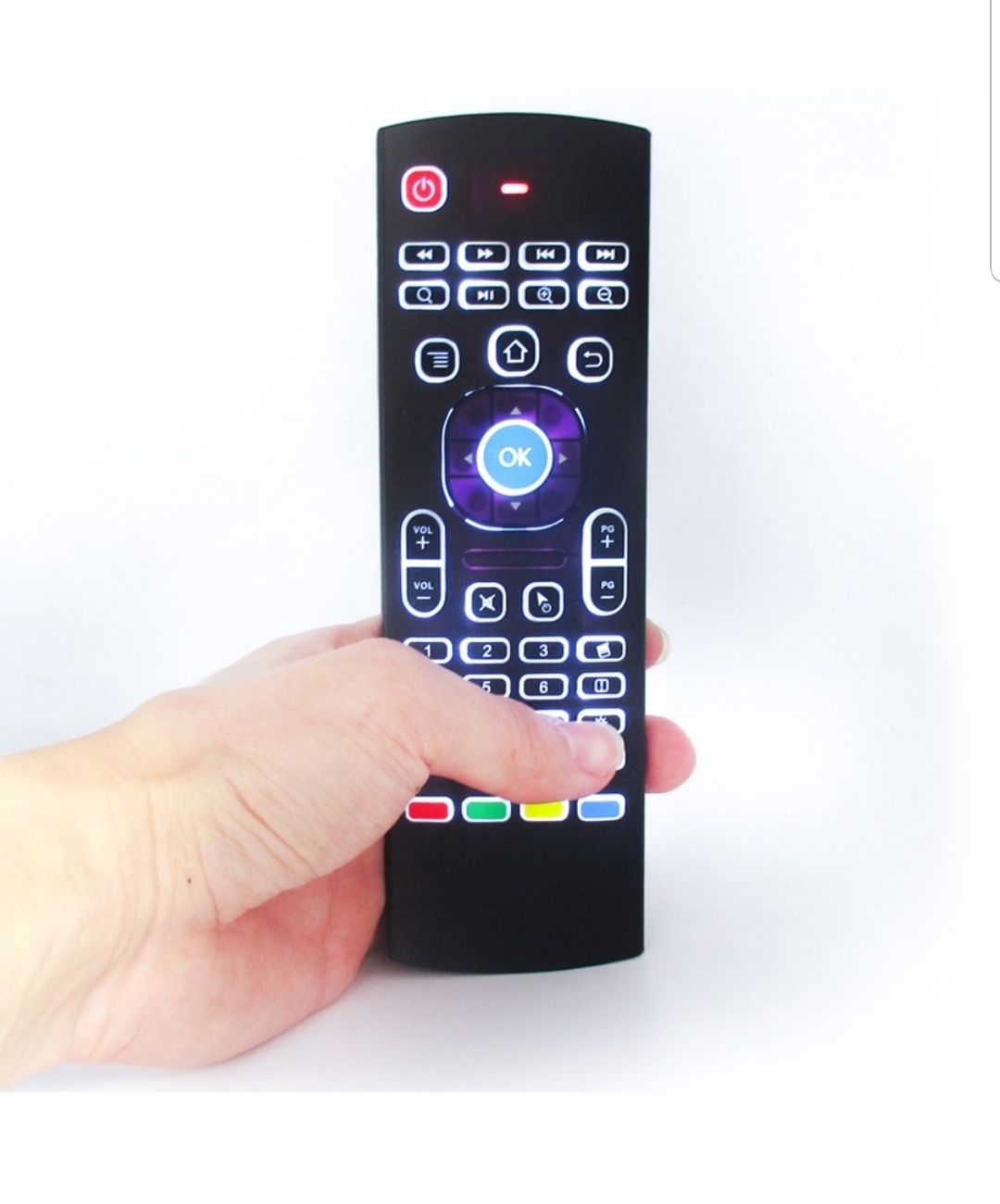 MINI AIR FLY MOUSE AND KEYBOARD WITH LED BACK LIGHT
لا تنسَ أنك شاهدت هذا الإعلان في عنكبوت
f...