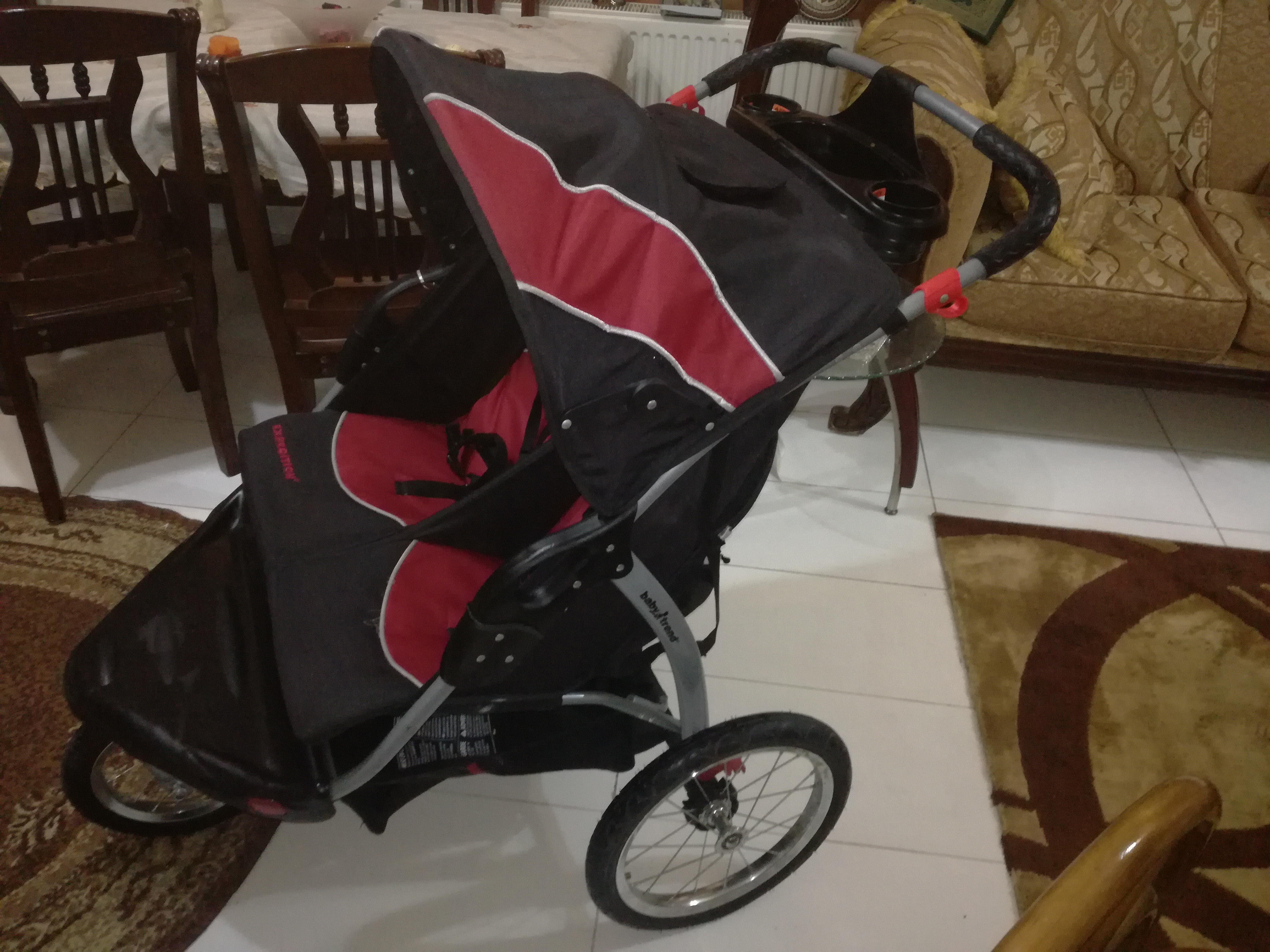 عرباية اطفال توام ماركة baby trend الفخمه سعر مغري
لا تنسَ أنك شاهدت هذا الإعلان في عنكبوت
عر...