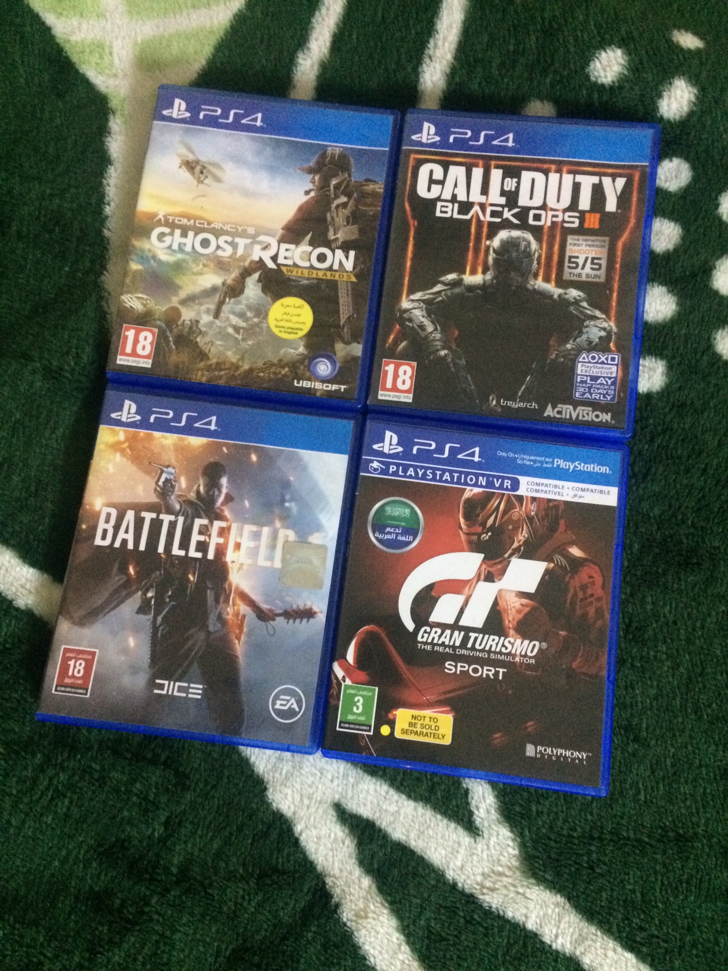 العاب PS4                                            


	 				لا تنسَ أنك شاهدت هذا الإعلان في عنكبوت            
	 				
                                للبيع فقط 
اي لعبه ب 10 دنانير...