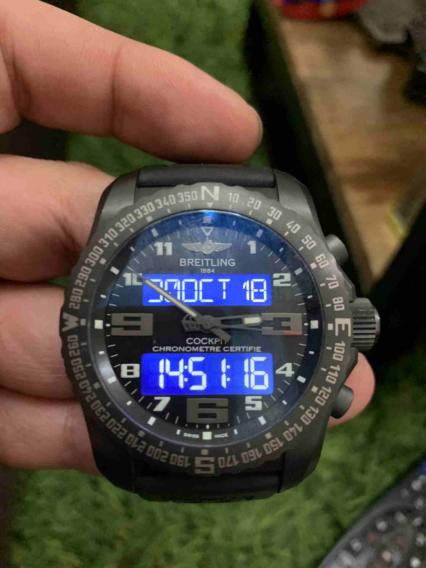 بريتلينج breitling b50 night mission
لا تنسَ أنك شاهدت هذا الإعلان في عنكبوت
للبيع ساعة بريتلينج...