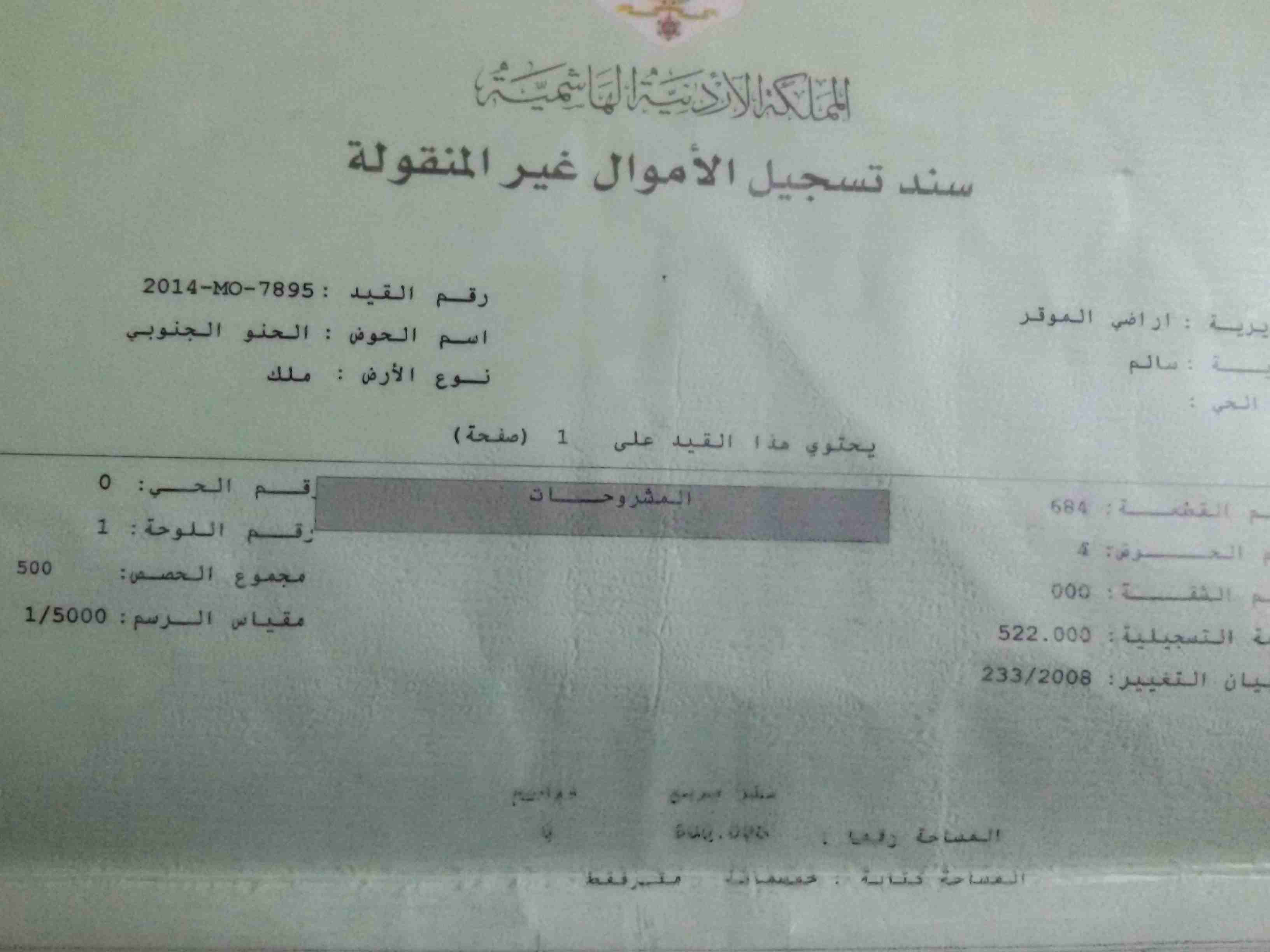 أرض للبيع في قرية سالم
لا تنسَ أنك شاهدت هذا الإعلان في عنكبوت
مساحة 500 م . في قرية سالم مقابل س...