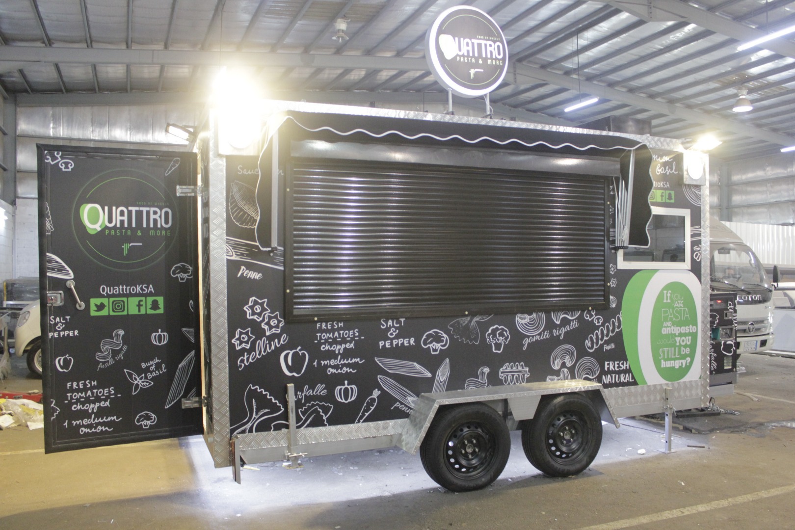 فود ترك خدمات المطاعم المتنقلة - Food Truck                                            


	 				لا تنسَ أنك شاهدت هذا الإعلان في عنكبوت            
	 				
                                مصنع فخام...