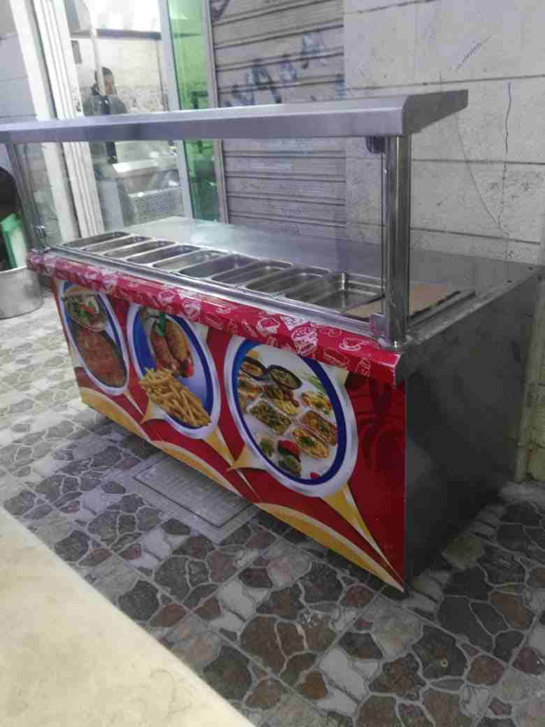 عدة مطعم للبيع بسعر مغري
لا تنسَ أنك شاهدت هذا الإعلان في عنكبوت
ثلاجة بسطه 11 جاط طول مترين
مكين...