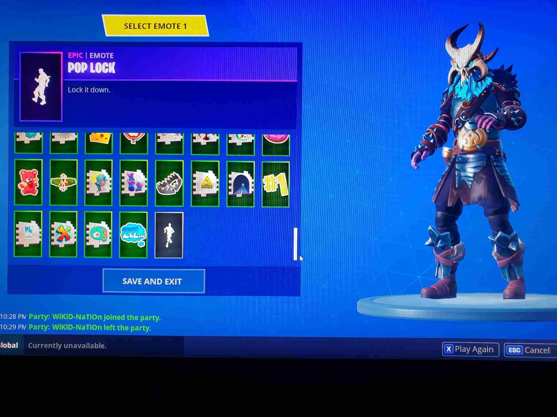 اكاونت فورتنايت سيزون 4 5 6 زومبي 400 في بكس
لا تنسَ أنك شاهدت هذا الإعلان في عنكبوت
للبيع فق...