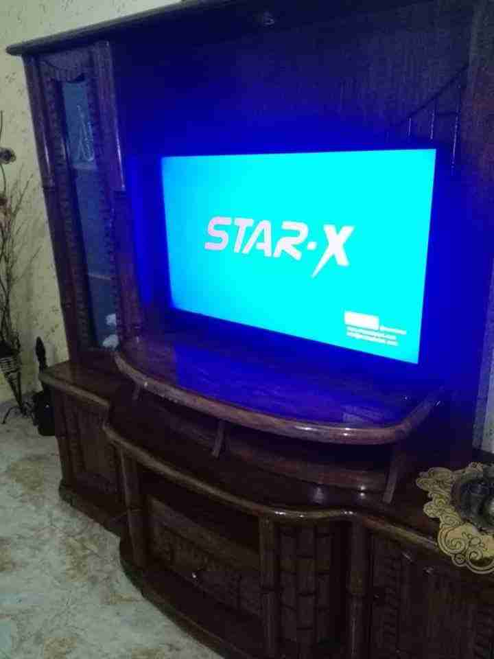شاشه 42.النوع،. STAR. X رسيفر منها  وممكن تركيب، رسيفر خارجي،بيجي فيها.. فلاشه                                            


	 				لا تنسَ أنك شاهدت هذا الإعلان في عنكبوت...