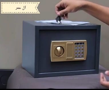 خزنه مقاس3 ارتفاع 30 عرض40عمق30 وزن 14 ك ديجتال ومفتاحين لذياده الامان يمكن
لا تنسَ أنك شاهدت هذا الإعلان في عنكبوت...