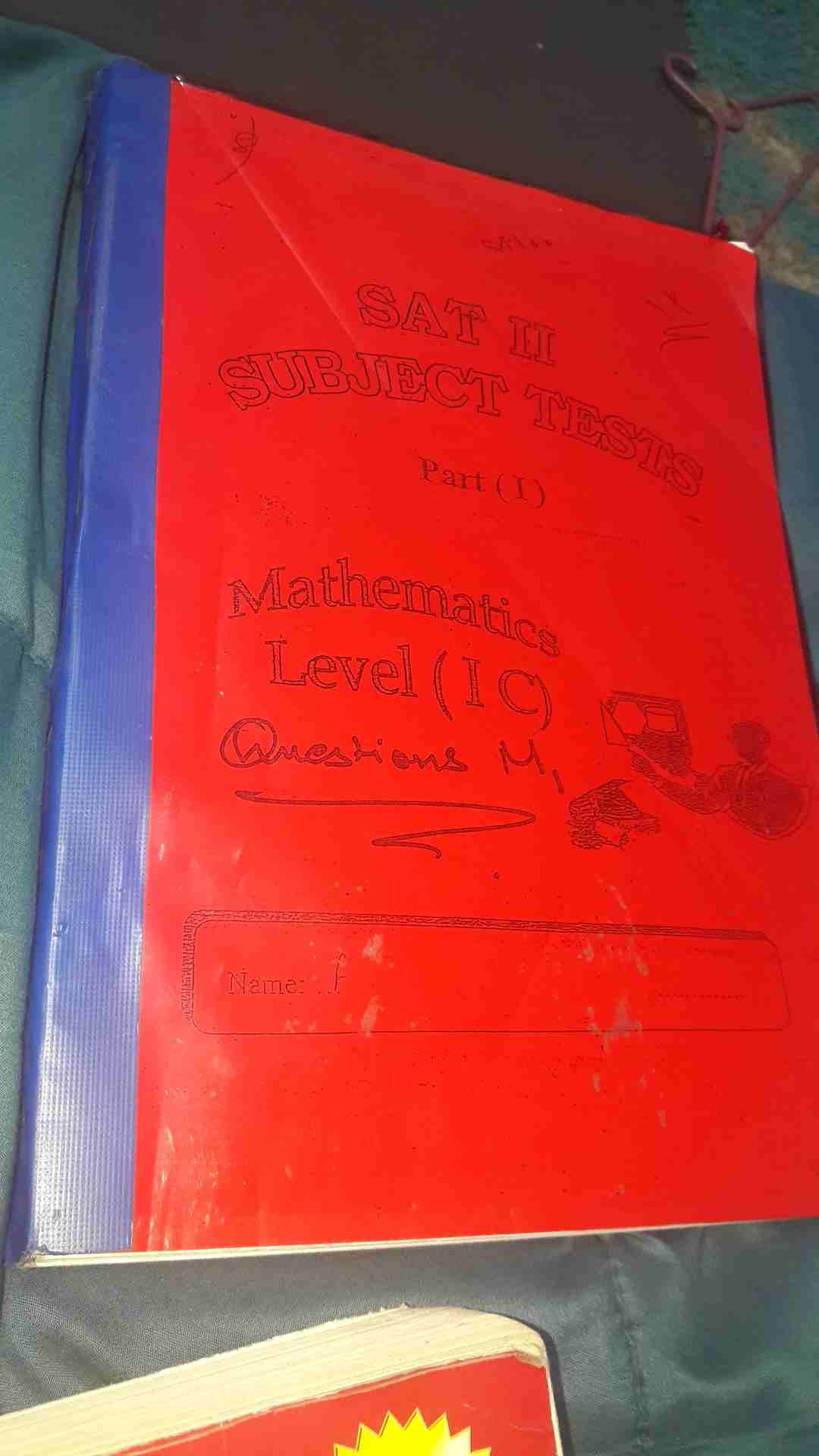 SAT كتب
لا تنسَ أنك شاهدت هذا الإعلان في عنكبوت
SAT SUBJECT TEST MATH LEVEL 1 =20 JDS
SAT SUBJECT...
