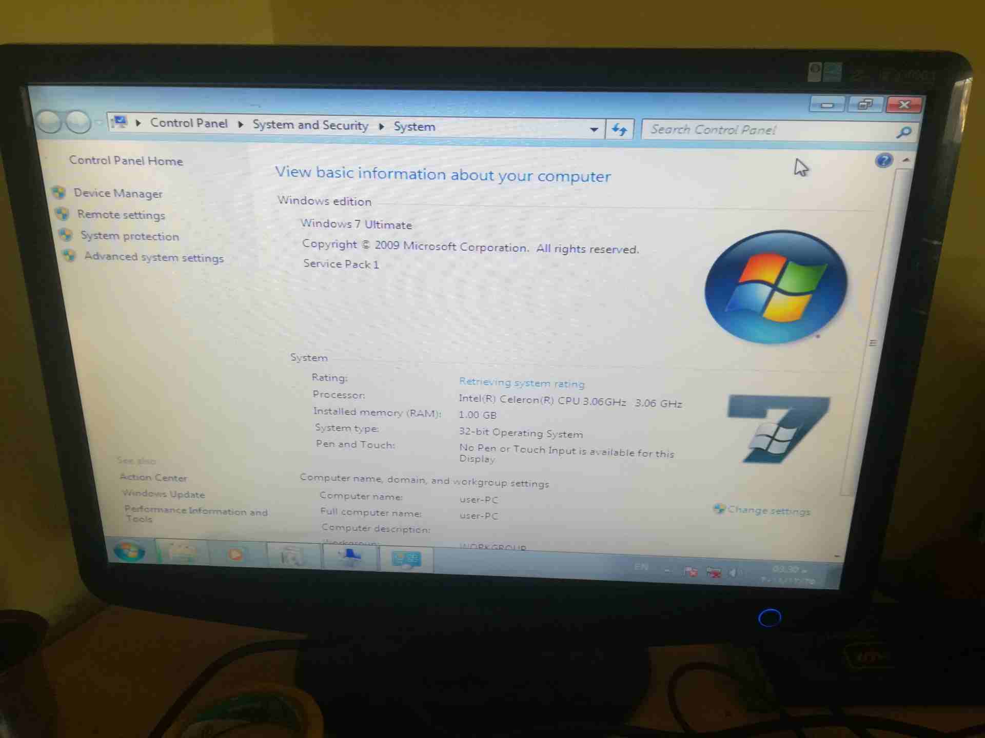 جهاز كمبيوتر كامل مع شاشه 23 inch sumsung
لا تنسَ أنك شاهدت هذا الإعلان في عنكبوت
CPU pentium 4
R...