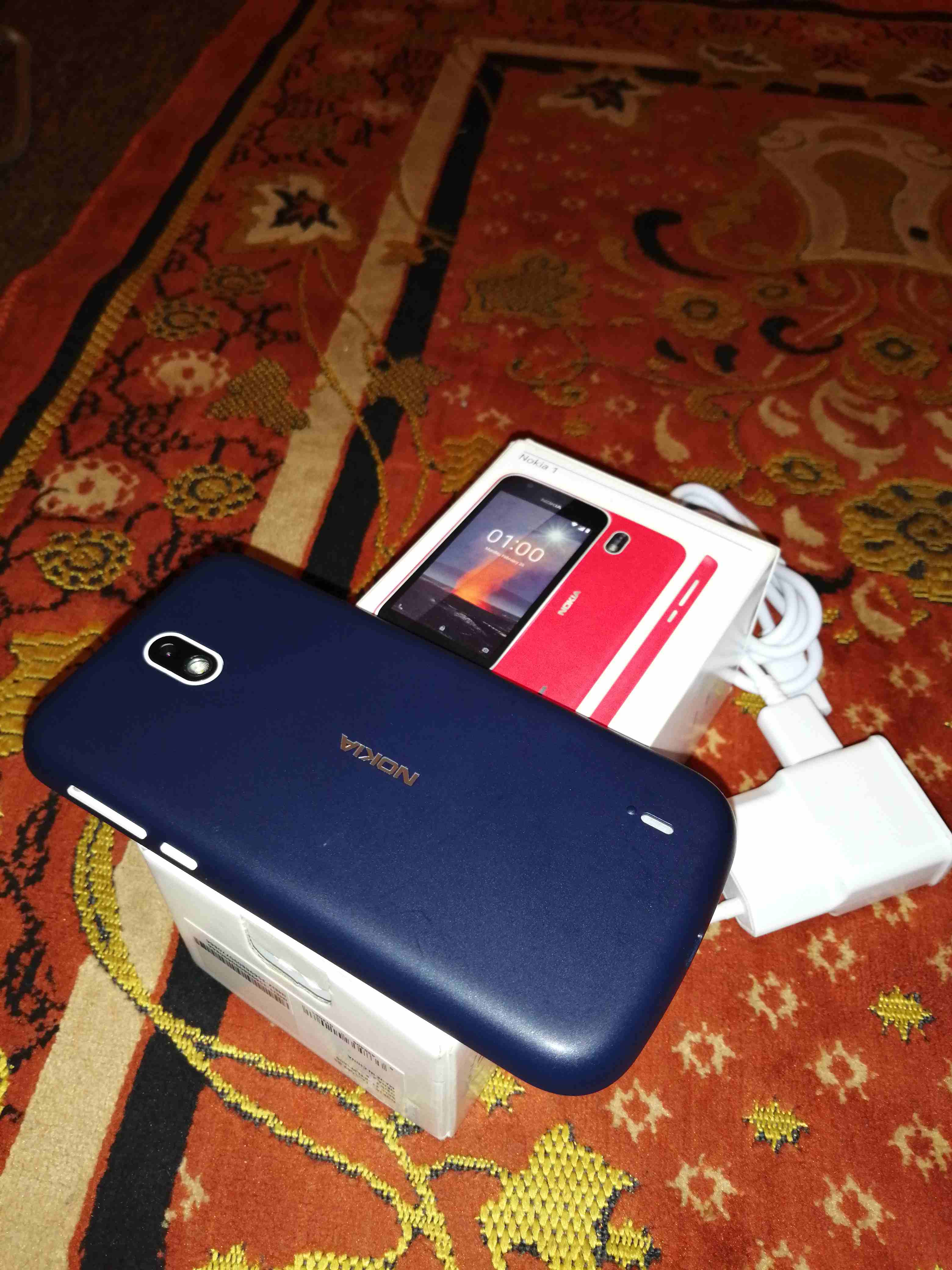 تستخدم إلى حد ما نوكيا 1 بعد البيع شاحن سامسونج وليس سماعة الرأس. <>. Nokia 1
لا تنسَ أنك شاهدت هذا الإعلان في عنكبوت...