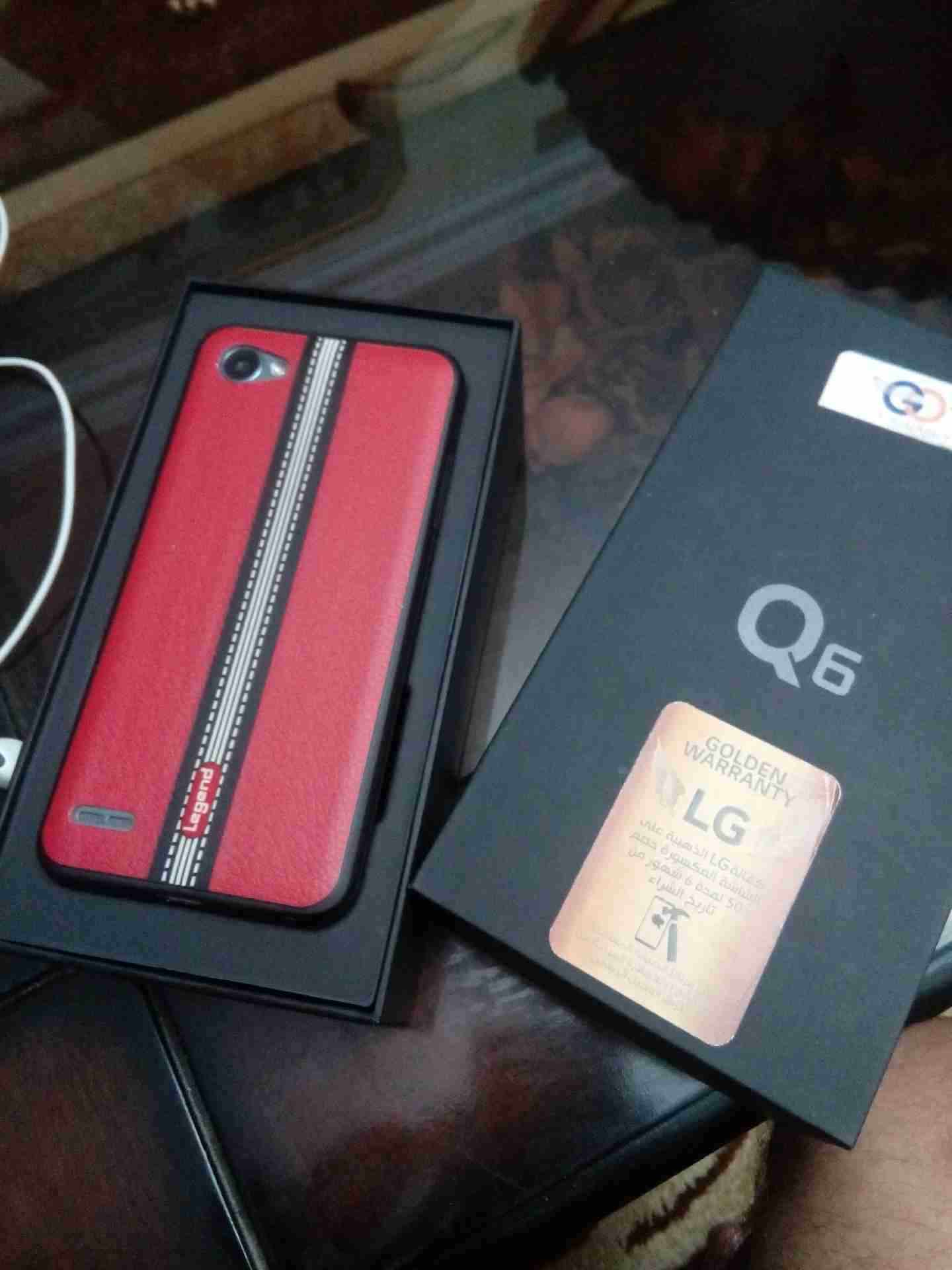 lg q6 3gram 32g بحال الوكاله
لا تنسَ أنك شاهدت هذا الإعلان في عنكبوت
ازالجهاز رائع جدا مع كرت...