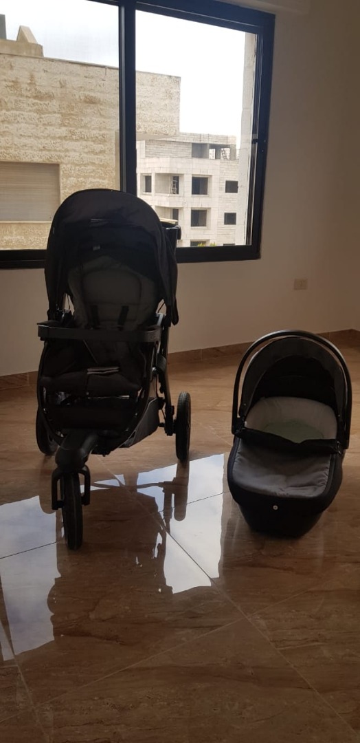Chicco Stroller &amp; Coat Black                                            


	 				لا تنسَ أنك شاهدت هذا الإعلان في عنكبوت            
	 				
                                Chicco Black Strolle...