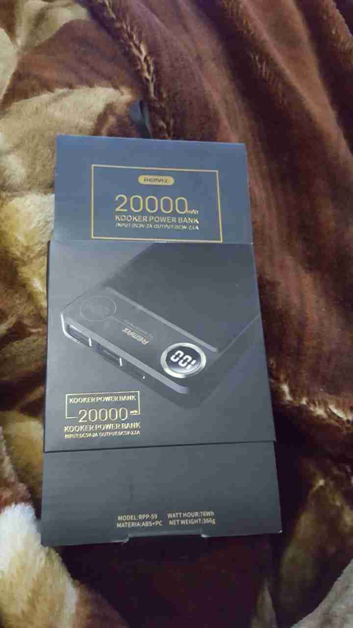 Remax Power Bank 20000 Am
لا تنسَ أنك شاهدت هذا الإعلان في عنكبوت
بور بانك ريماكس الأصلي 2000...