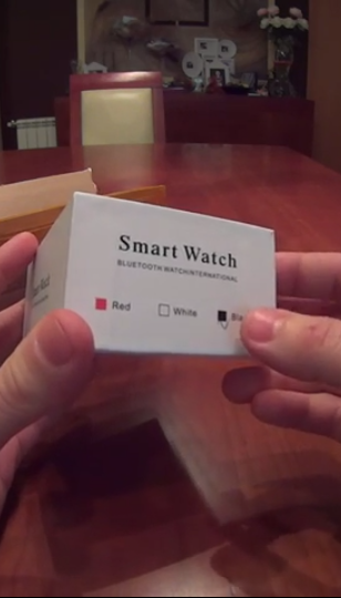 ساعة ذكية - smart watch
لا تنسَ أنك شاهدت هذا الإعلان في عنكبوت
ساعة ذكية من نوع U8 باللون ال...
