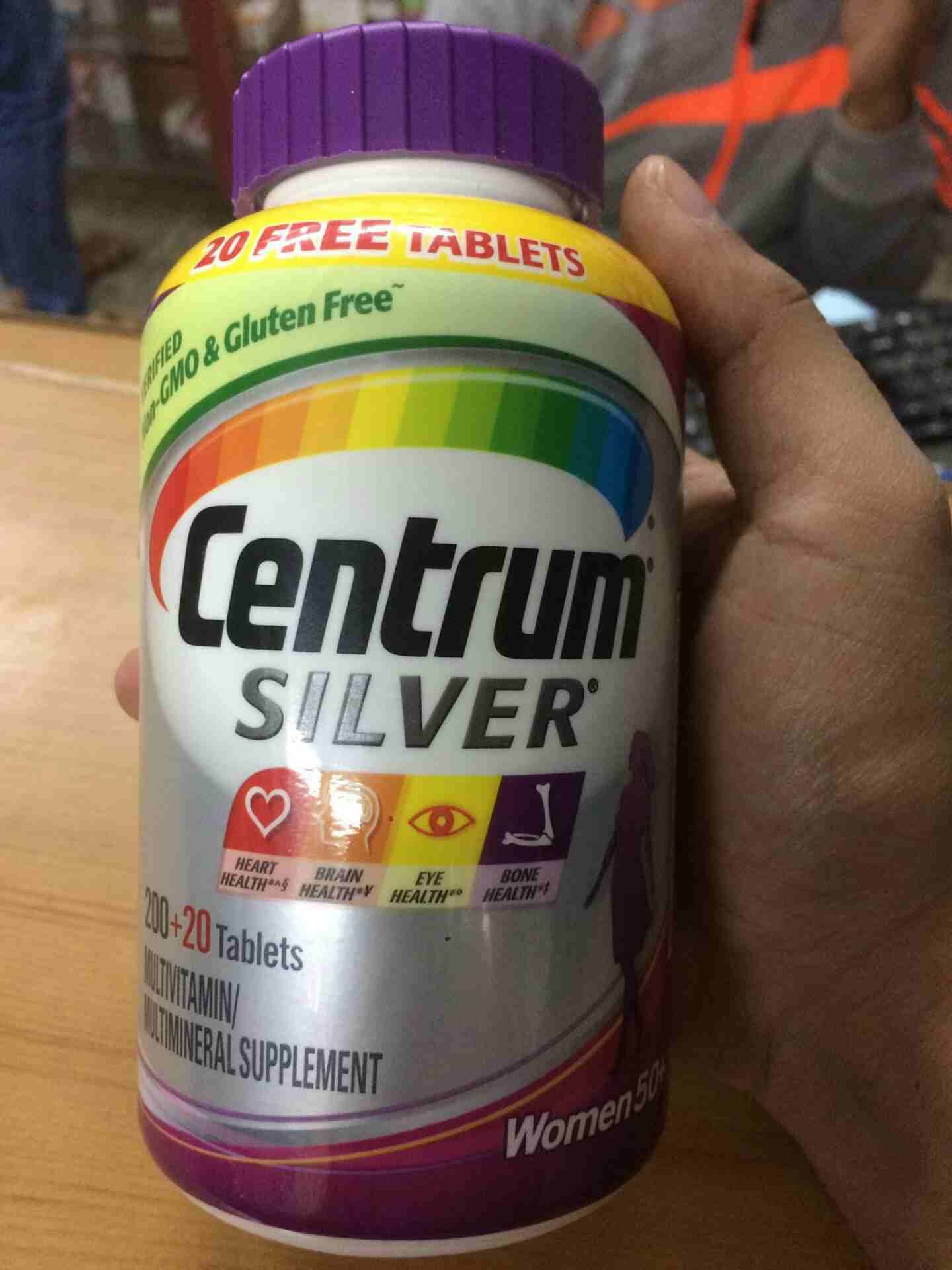 Centrum women   50 silver 220 tablets                                            


	 				لا تنسَ أنك شاهدت هذا الإعلان في عنكبوت            
	 				
                            Centrum women   50...