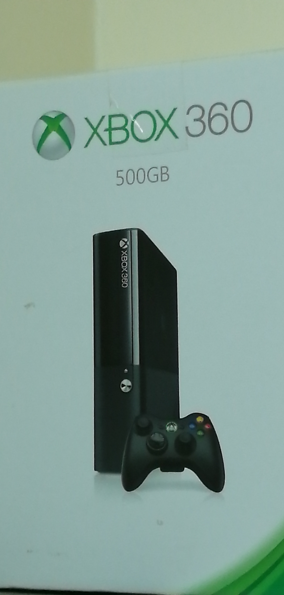 xbox 360,500gb..                                            


	 				لا تنسَ أنك شاهدت هذا الإعلان في عنكبوت            
	 				
                                Xbox 360, 1 control, 500GB fullset a...