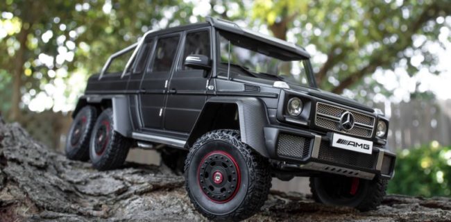 مجسم مرسيدس جي كلاس لون اسود مطفي Mercedes g63 6x6 scale model matte black
لا تنسَ أنك شاهدت هذا الإعلان في عنكبوت...