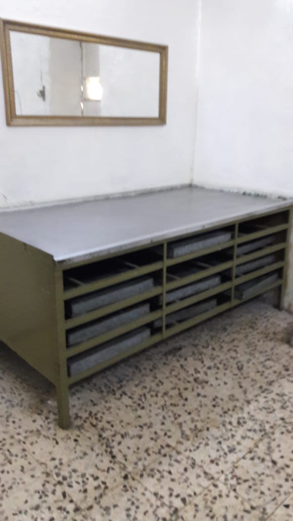 معدات مصنع حلويات للبيع
لا تنسَ أنك شاهدت هذا الإعلان في عنكبوت
طاولات حديد مع ستانلس استيل...