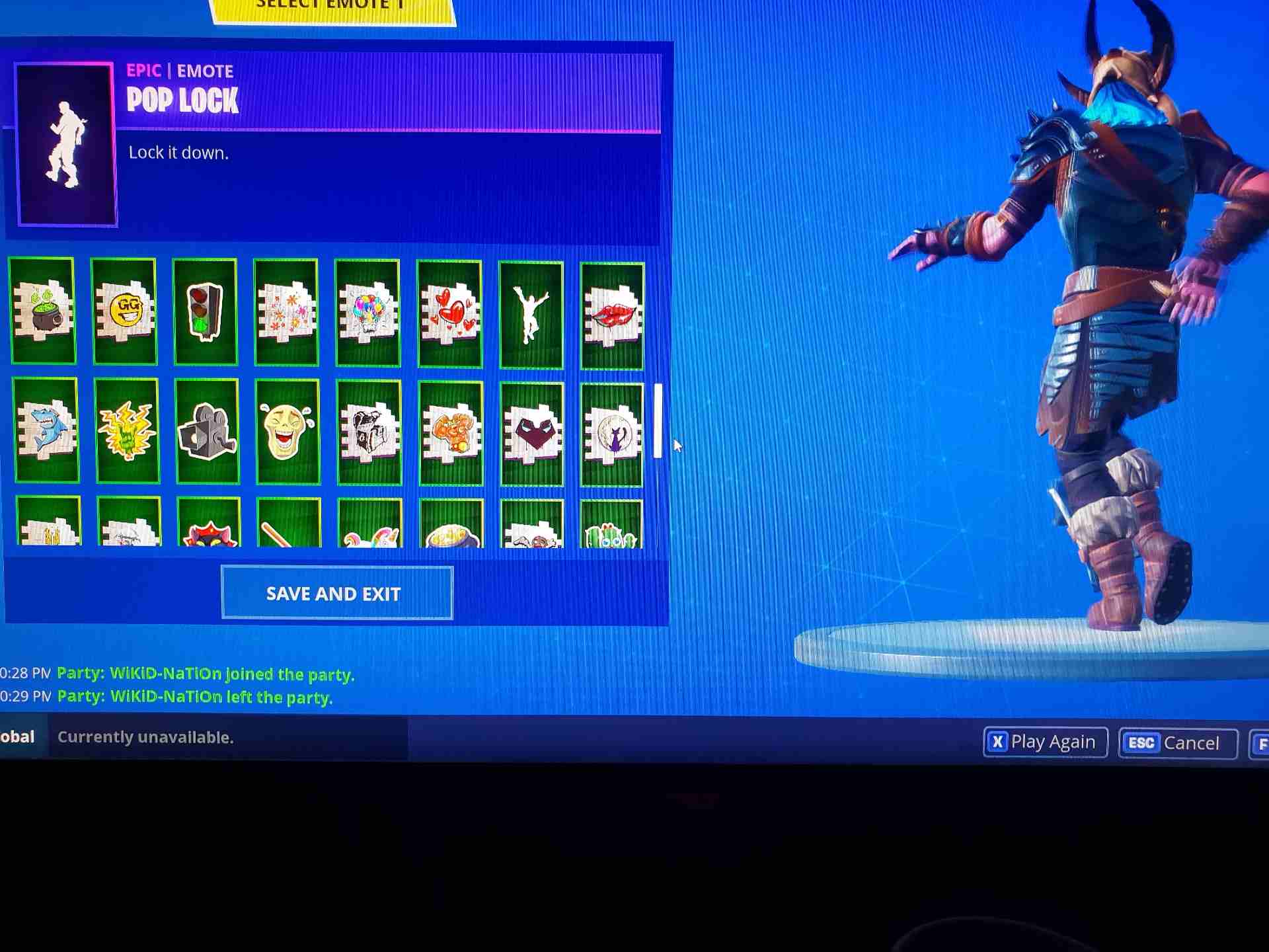 اكاونت فورتنايت سيزون 4 5 6 زومبي 400 في بكس
لا تنسَ أنك شاهدت هذا الإعلان في عنكبوت
للبيع فق...