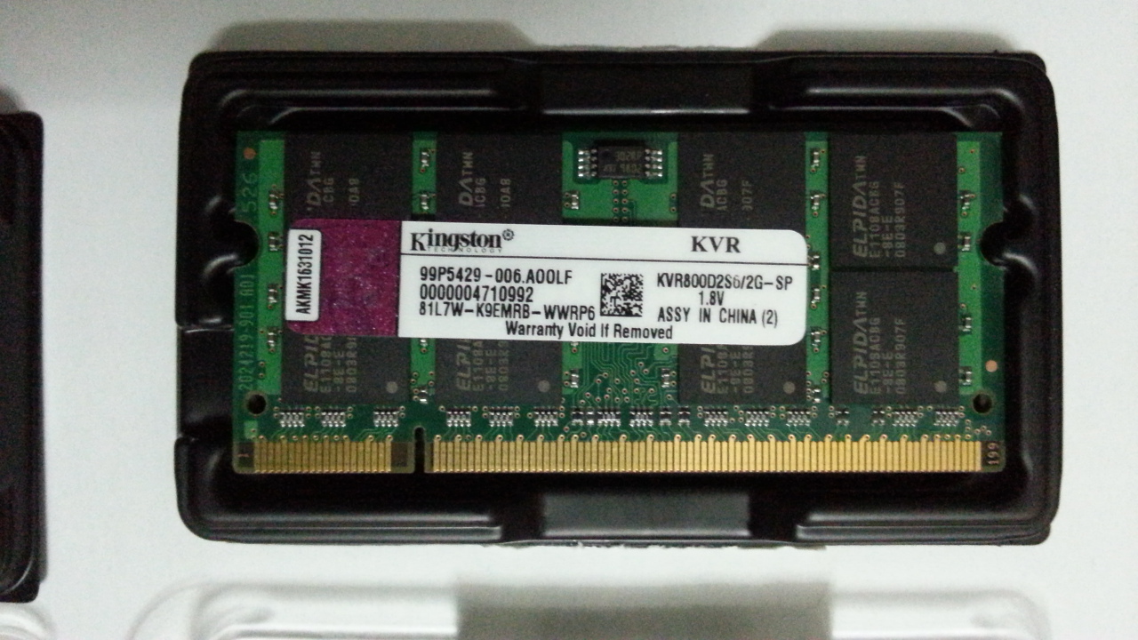DDR2, DDR3 ECC Non-ECC PC & Laptop RAM (Great condition)
لا تنسَ أنك شاهدت هذا الإعلان في عنكبوت...