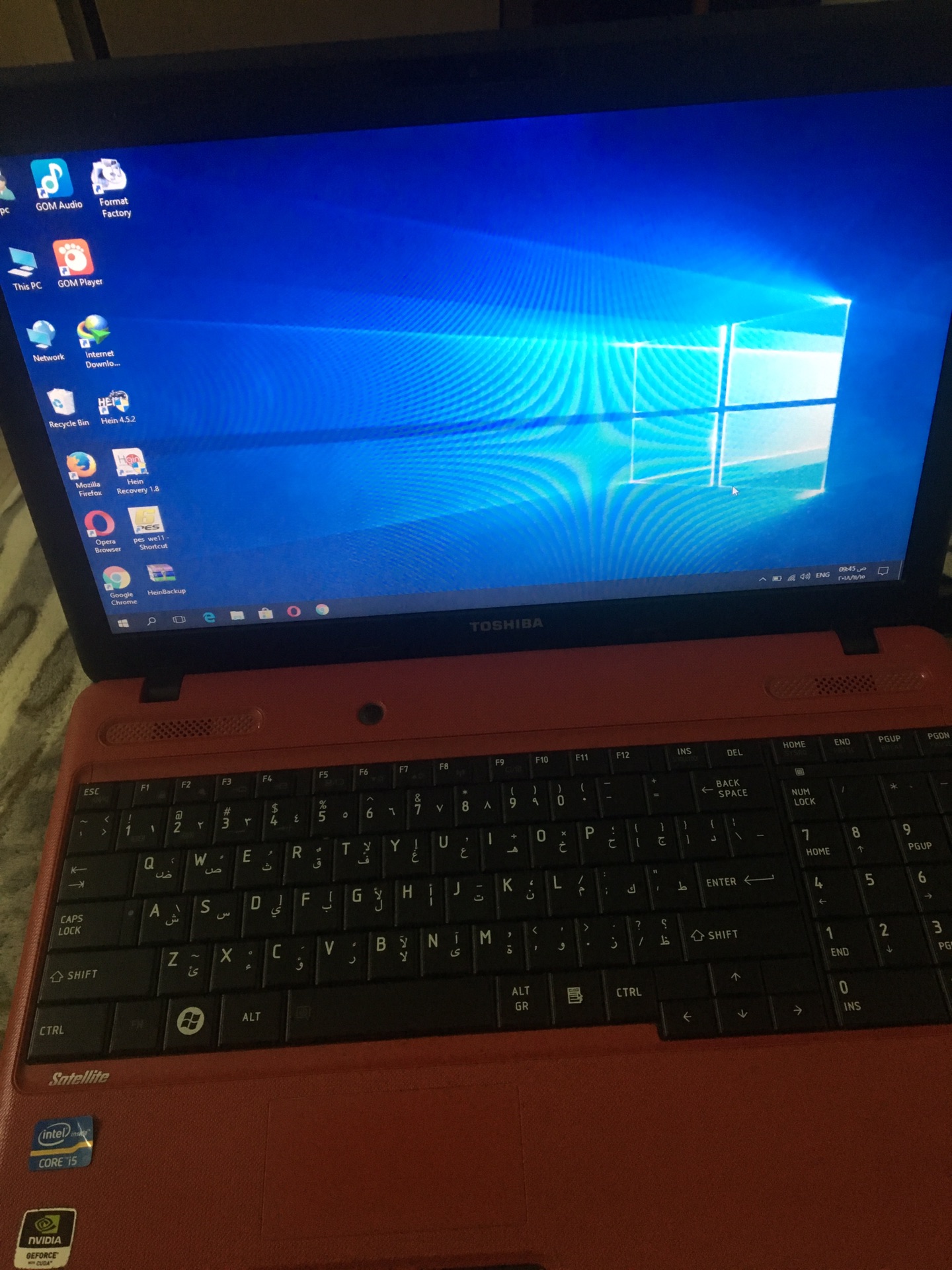 لابتوب توشيبا                                            


	 				لا تنسَ أنك شاهدت هذا الإعلان في عنكبوت            
	 				
                                لابتوب توشيبا 
معالج intel core i5
الها...