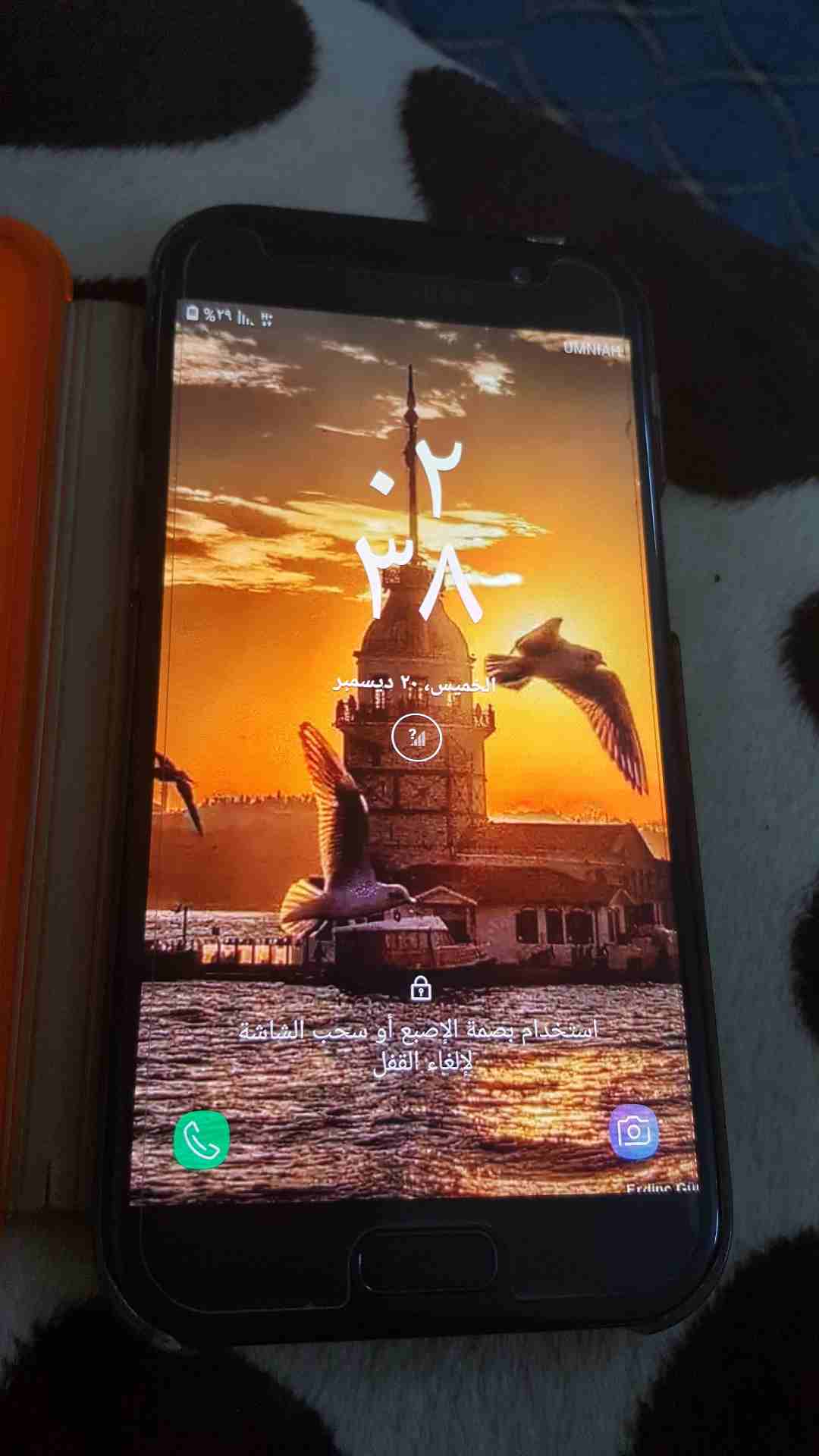 A5 2017
لا تنسَ أنك شاهدت هذا الإعلان في عنكبوت
الجهاز بحاله الوكاله ولا ربع خدش كامل اغراضه معو...