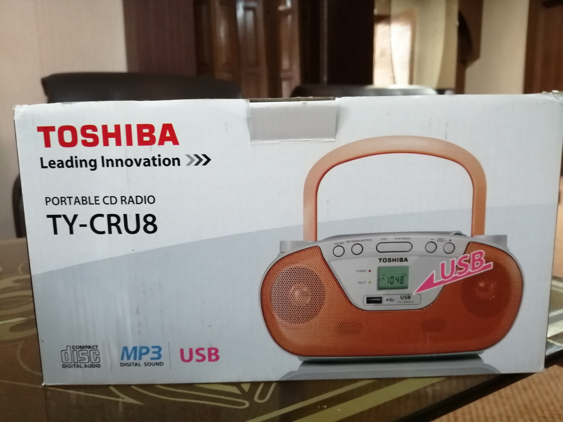 مسجل توشيبا toshipa الاصلي usb و cd
لا تنسَ أنك شاهدت هذا الإعلان في عنكبوت
مسجل توشيبا الاصل...