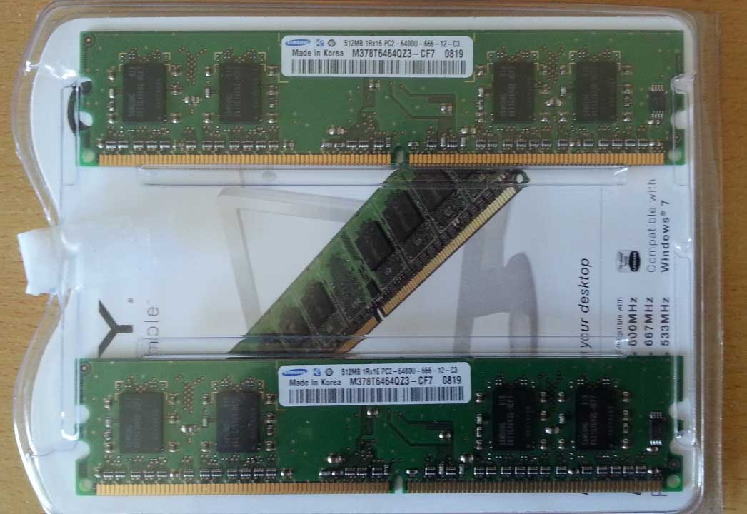 DDR2, DDR3 ECC Non-ECC PC & Laptop RAM (Great condition)
لا تنسَ أنك شاهدت هذا الإعلان في عنكبوت...