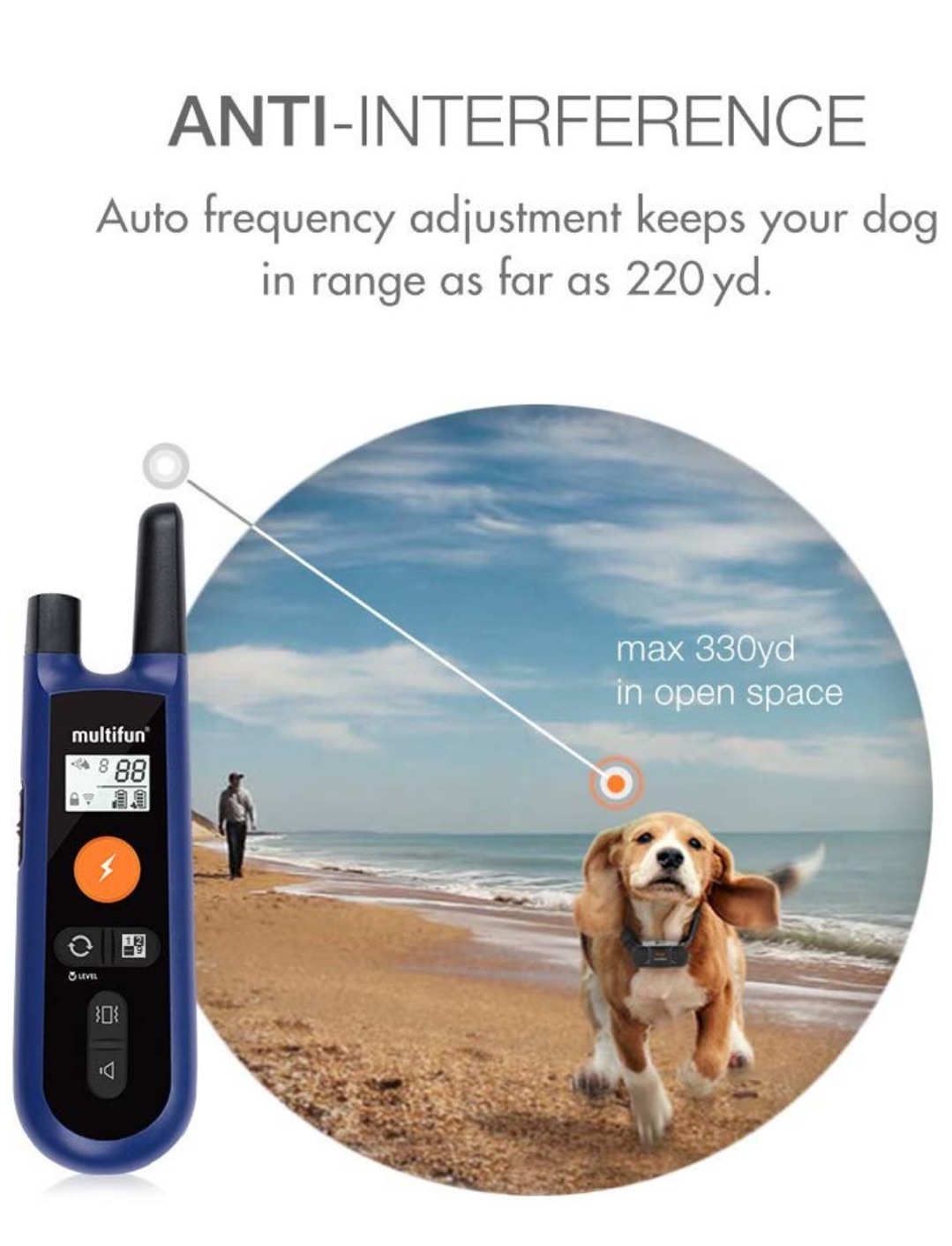 Multifun shock e-collar with remoteطوق تدريب إلكتروني مع ريموت
لا تنسَ أنك شاهدت هذا الإعلان في عنكبوت...