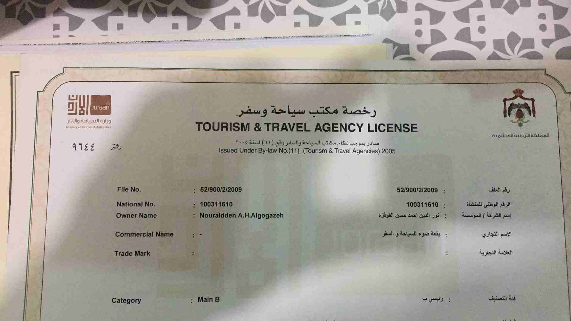 مكتب سياحة وسفر للبيع بنصف السعر
لا تنسَ أنك شاهدت هذا الإعلان في عنكبوت
مكتب سياحة وسفر للبيع في...