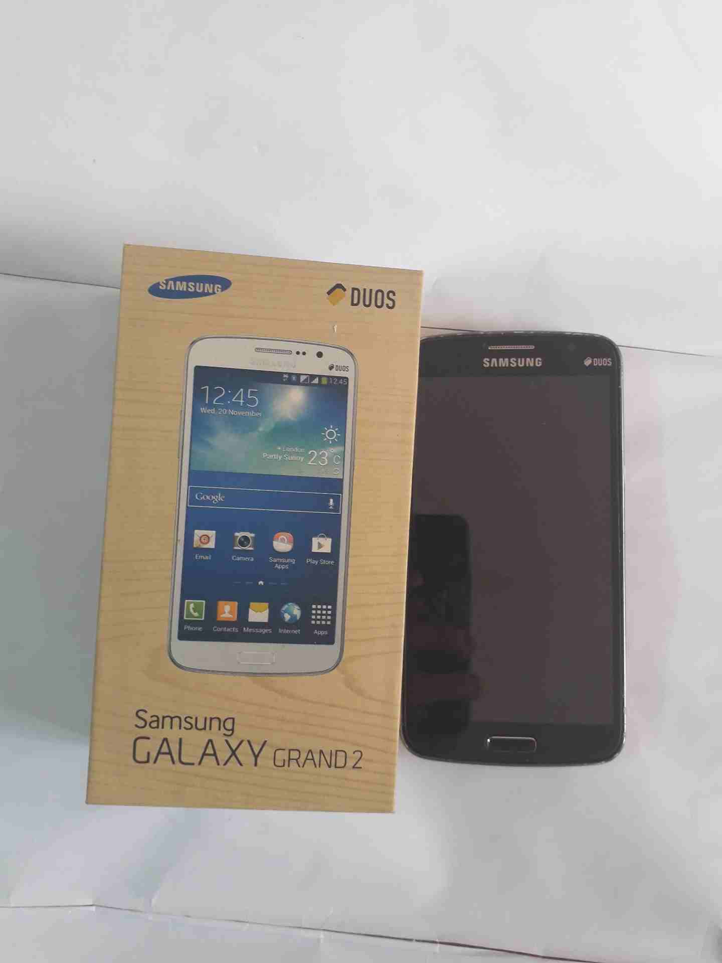 Samsung Galaxy Grand 2 سامسونج جالكسي جراند 2 للبيع بحالة ممتازة
لا تنسَ أنك شاهدت هذا الإعلان في عنكبوت...