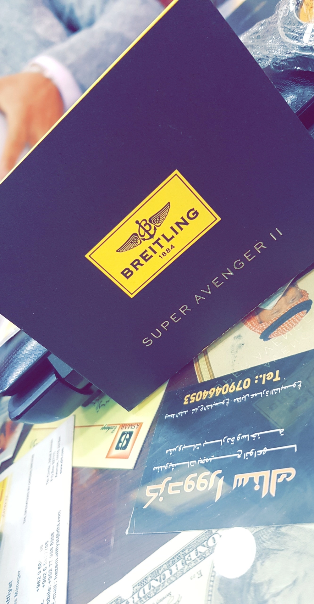BREITLING SUPER AVENGAR
لا تنسَ أنك شاهدت هذا الإعلان في عنكبوت
ساعه بريتلنغ
فايبر كاربون مو...