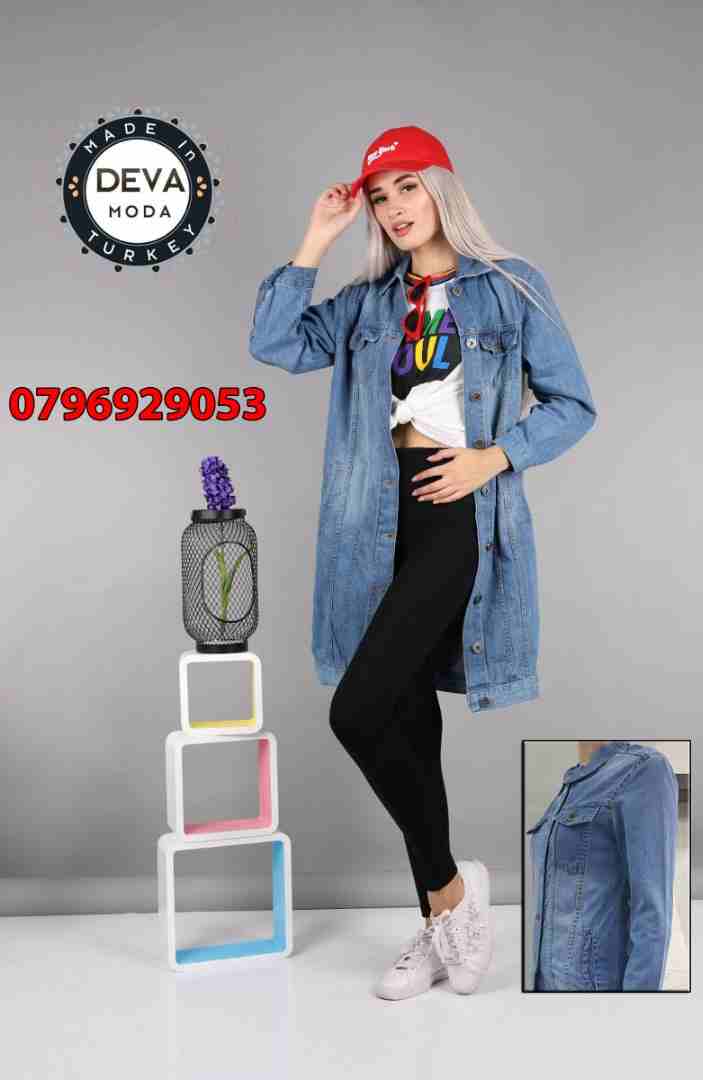 جاكيت جينز طويل سادة                                            


	 				لا تنسَ أنك شاهدت هذا الإعلان في عنكبوت            
	 				
                            ملابس تركيه Deva Moda
الذوق أساس ال...
