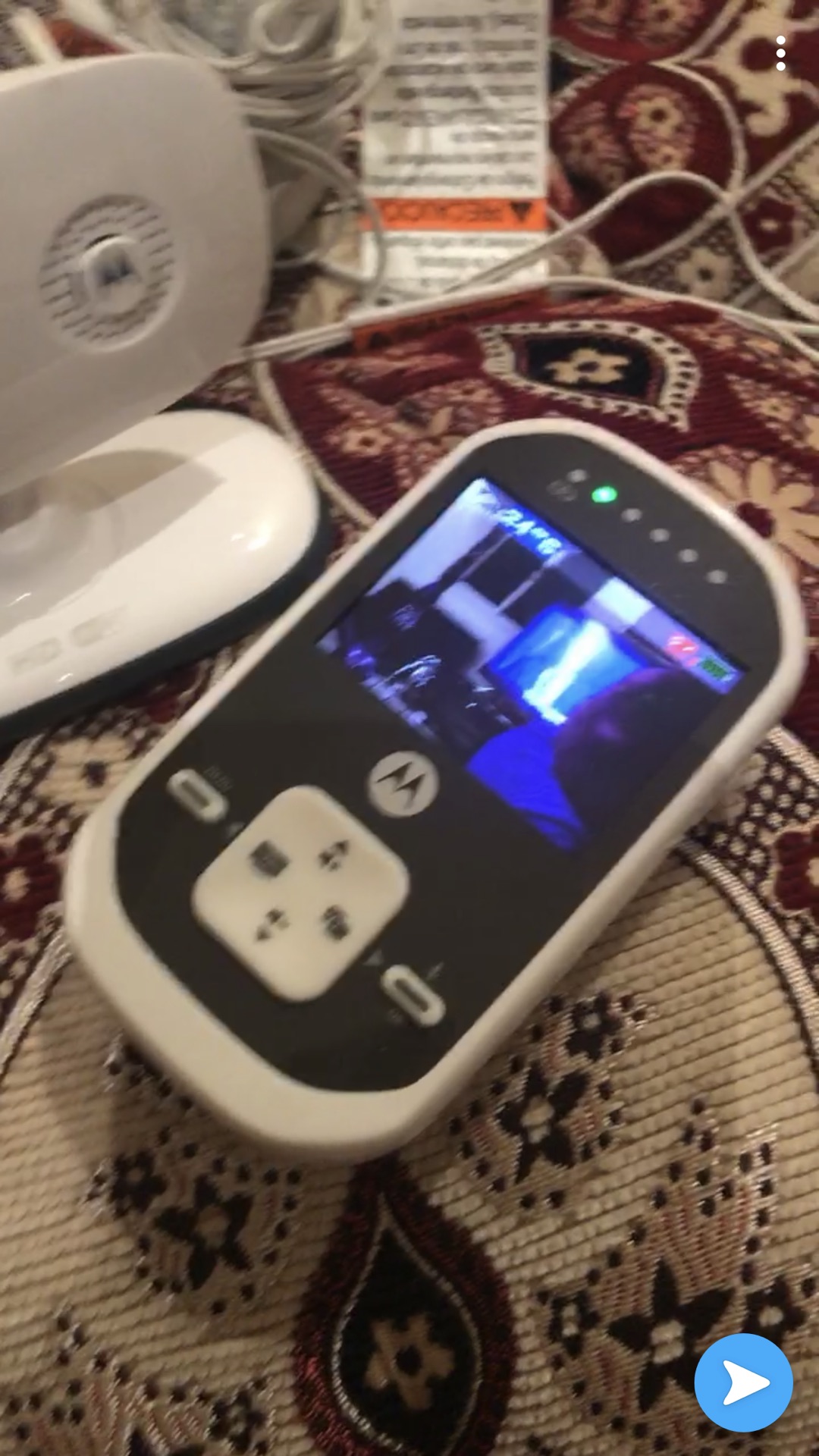 مونيتور كمرة لمراقبة الطفل من موتورلا
لا تنسَ أنك شاهدت هذا الإعلان في عنكبوت
استخدام بسيط وا...