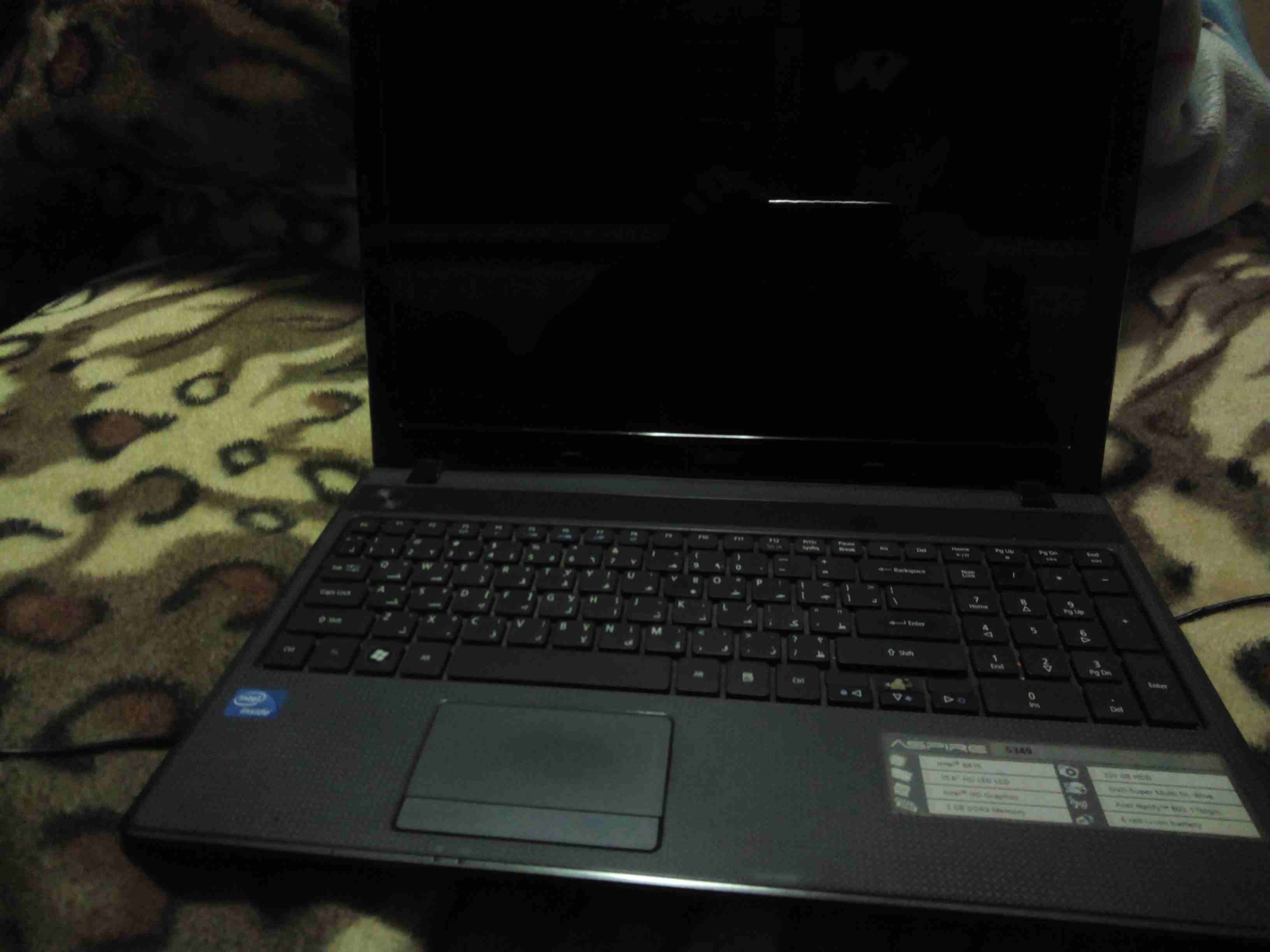 بحالة ممتازة جدا Acer
لا تنسَ أنك شاهدت هذا الإعلان في عنكبوت
الهاردسك 500 جيجا رام 2 جيجا الجهاز...