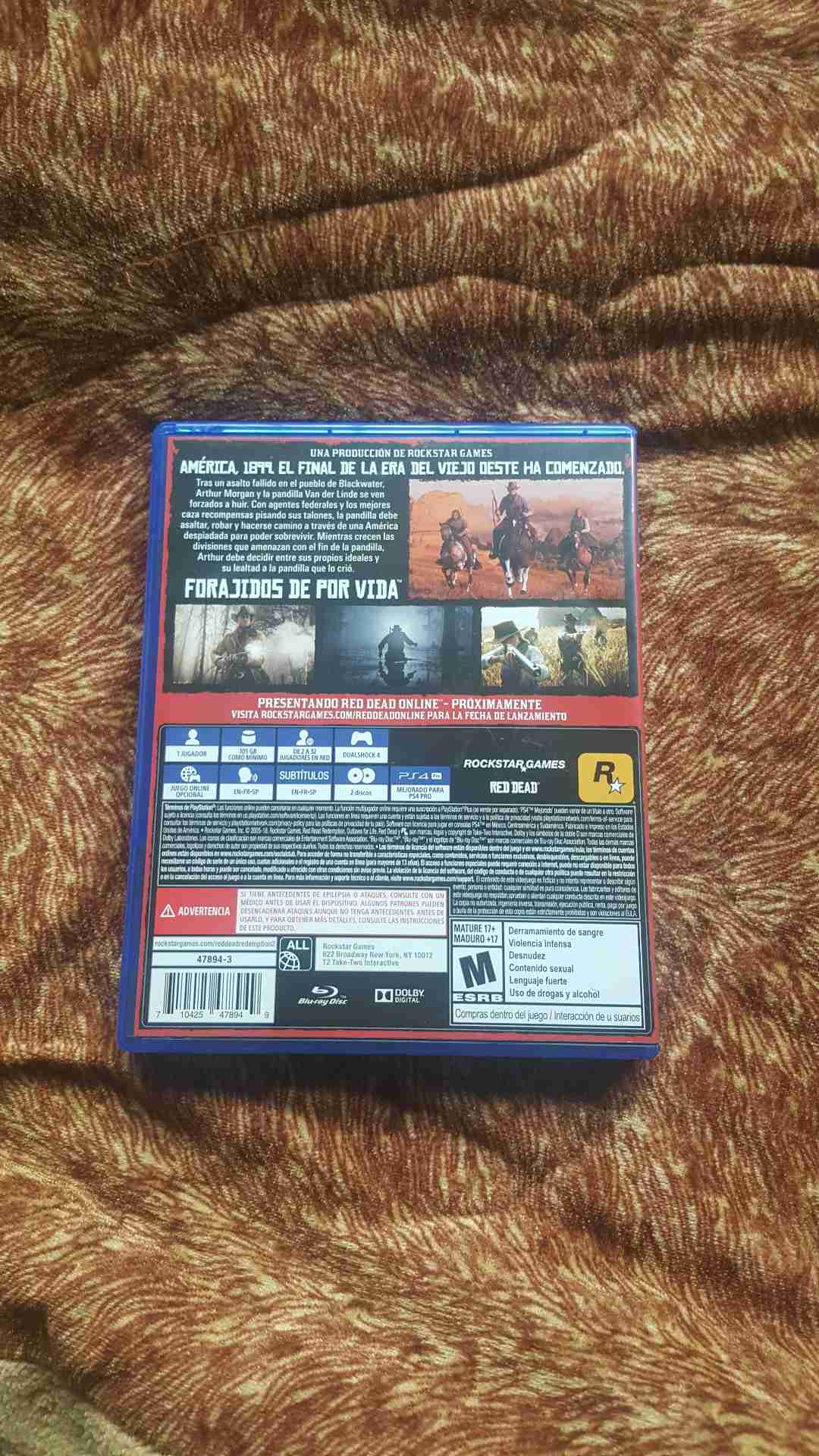 RED DEAD REDEMPTION 2
لا تنسَ أنك شاهدت هذا الإعلان في عنكبوت
RED DEAD REDEMPTION
CD نظيف ول...