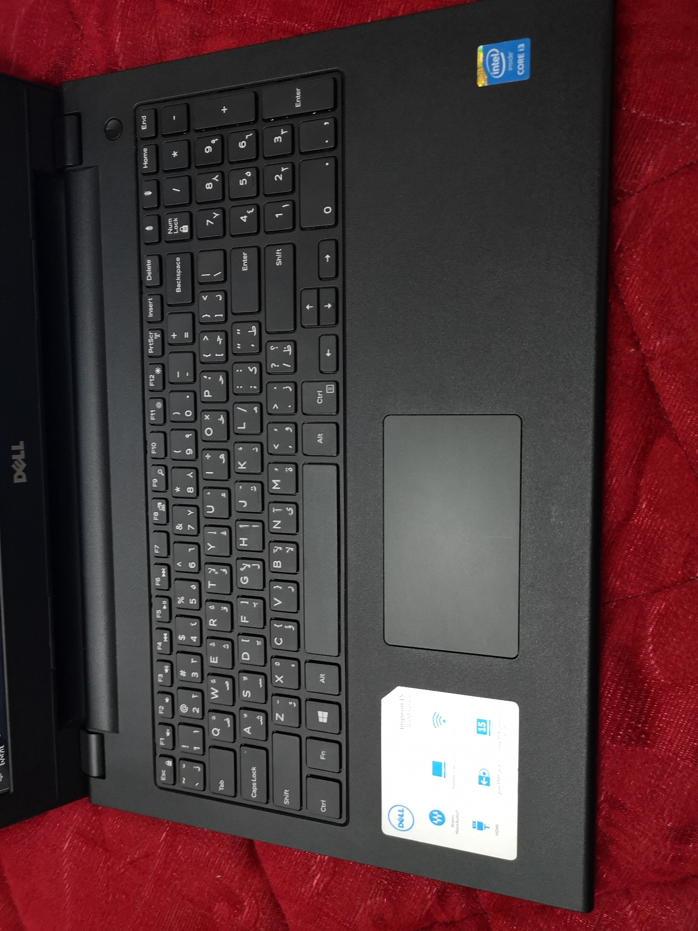 لاب توب DELL شبه جديد للبيع
لا تنسَ أنك شاهدت هذا الإعلان في عنكبوت
لاب توب دل نظيف جدا للبيع...