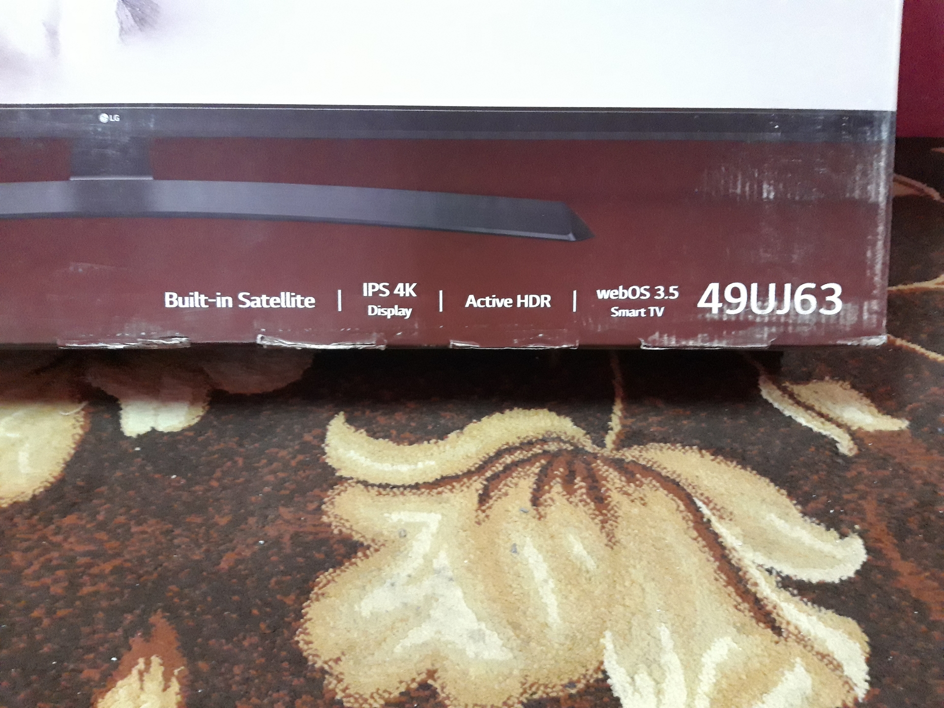 شاشة LG جديدة بالكرتون 
49 بوصة سمارت 4K لم تفتح                                            


	 				لا تنسَ أنك شاهدت هذا الإعلان في عنكبوت            
	 				
                                السل...