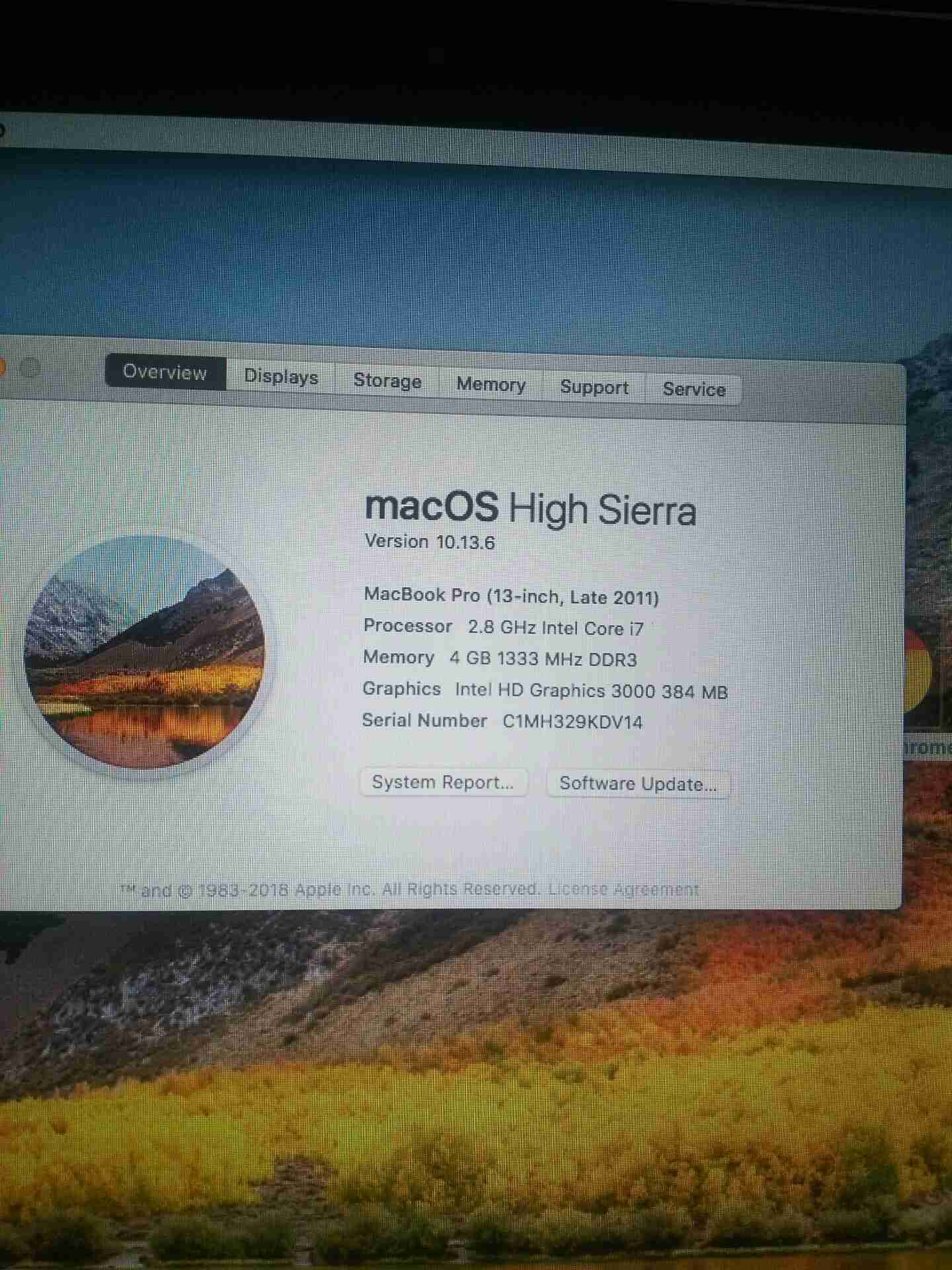 لاب توب ابل ماك بوك برو بحال الوكالة..Macbook pro I7...
لا تنسَ أنك شاهدت هذا الإعلان في عنكبوت...