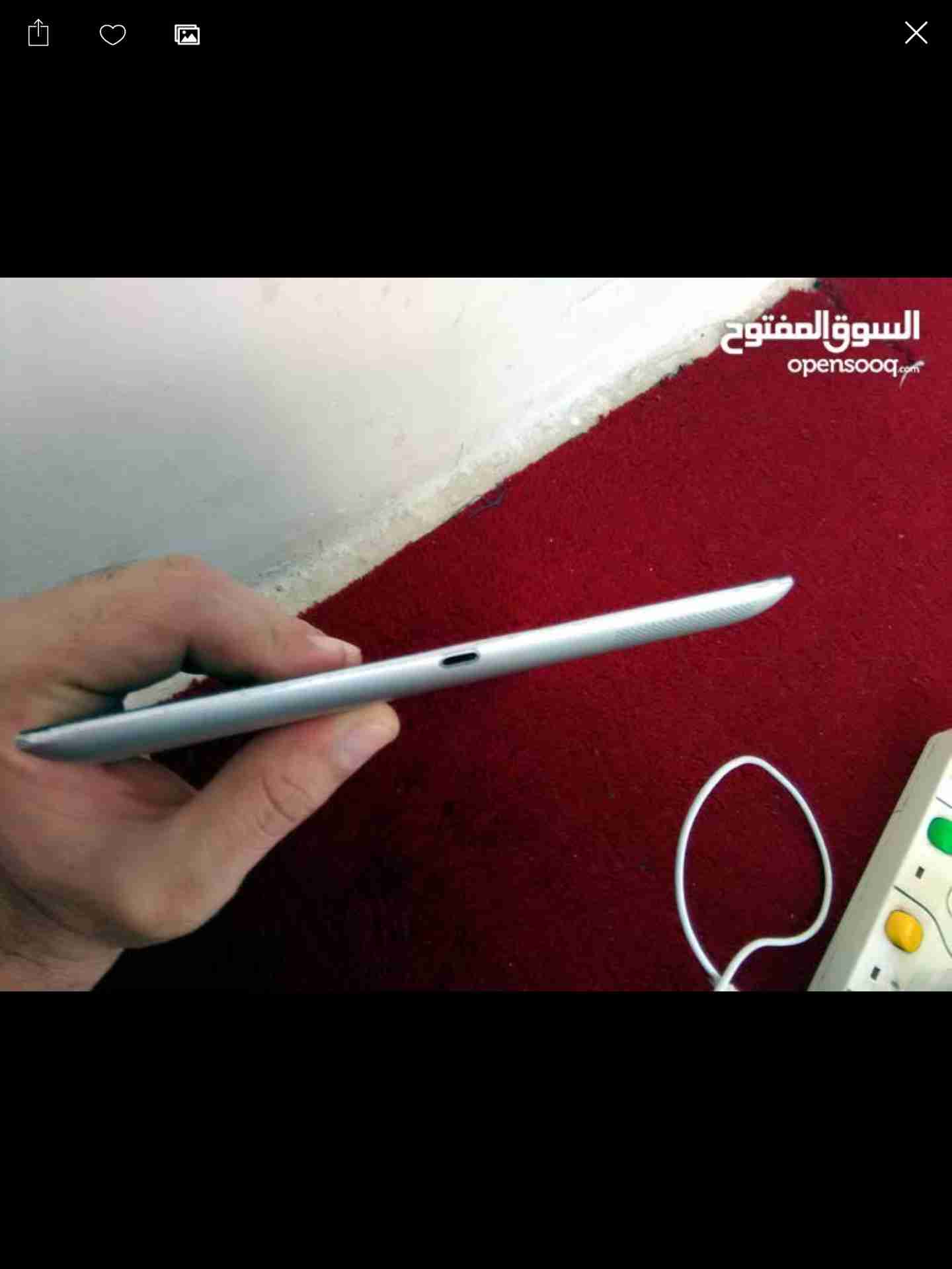 ايباد 4 بيع او بدل
لا تنسَ أنك شاهدت هذا الإعلان في عنكبوت
السلام عليكم
الجهاز مافي معو شي
جه...