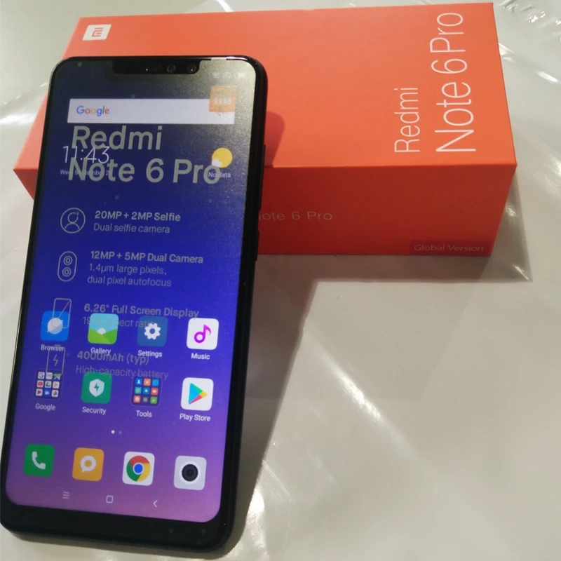 شاومي ردمي نوت 6 برو نسخة 32 جيجا 3 رام Xiaomi Redmi Note 6 Pro                                            


	 				لا تنسَ أنك شاهدت هذا الإعلان في عنكبوت...