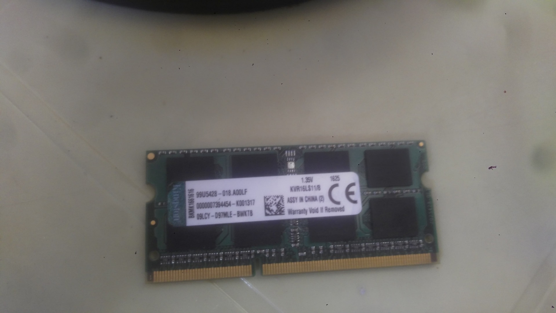 ram 8GB 1600 MHz Laptop ddr3 رام 8 جيجا لابتوب سعر حرق ونهائي
لا تنسَ أنك شاهدت هذا الإعلان في عنكبوت...